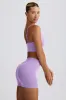 Define Luxe Mini Shorts in Lilac sold by Bo + Tee