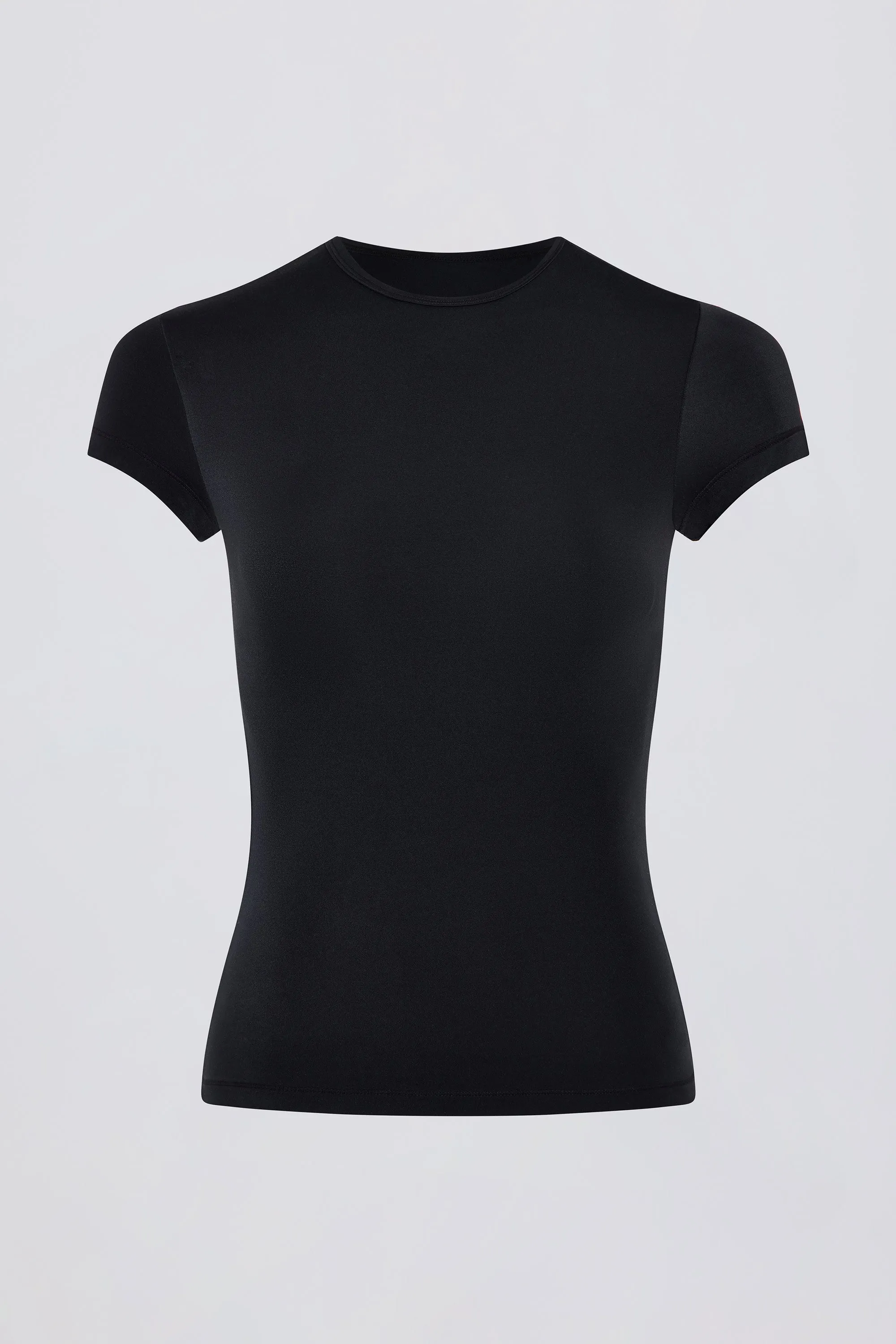 Cut-Out Longline T-Shirt in Black sold by Bo + Tee product image thumbnail 4