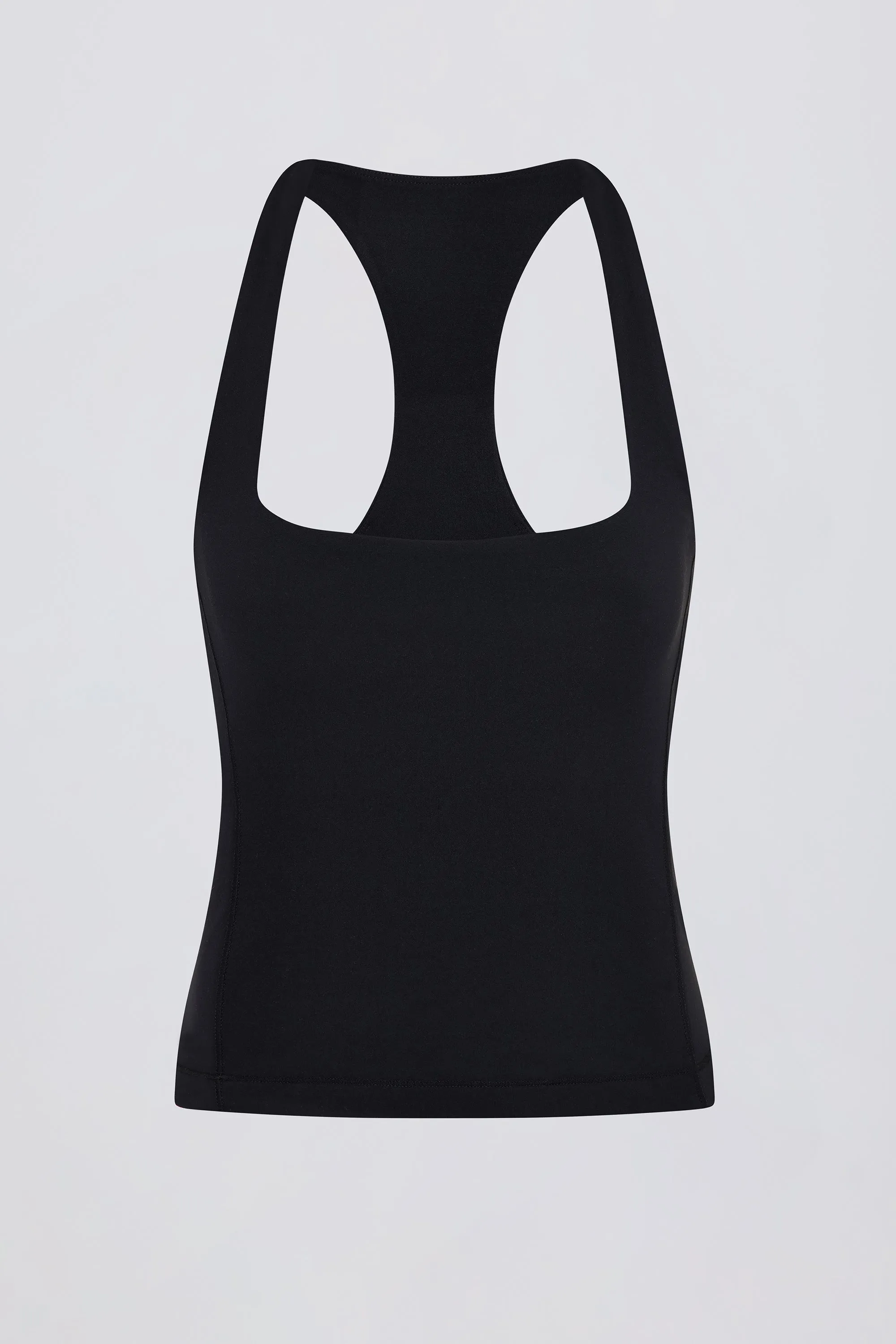 Soft Active Racerback Tank Top in Black sold by Bo + Tee product image thumbnail 4