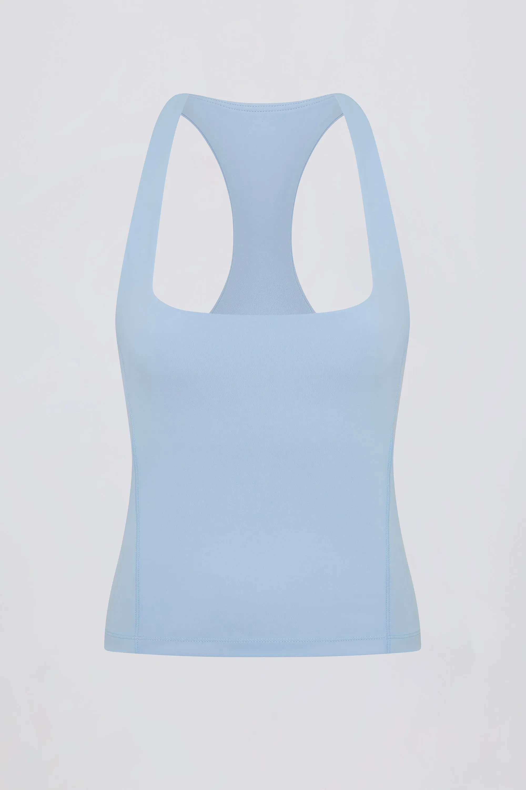 Soft Active Racerback Tank Top in Sky sold by Bo + Tee product image thumbnail 4
