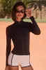 Soft Active Zip-Up Jacket in Black sold by Bo + Tee