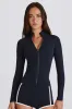 Soft Active Zip-Up Jacket in Black sold by Bo + Tee
