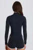 Soft Active Zip-Up Jacket in Black sold by Bo + Tee
