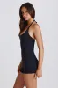 Soft Active Halterneck Unitard in Black sold by Bo + Tee