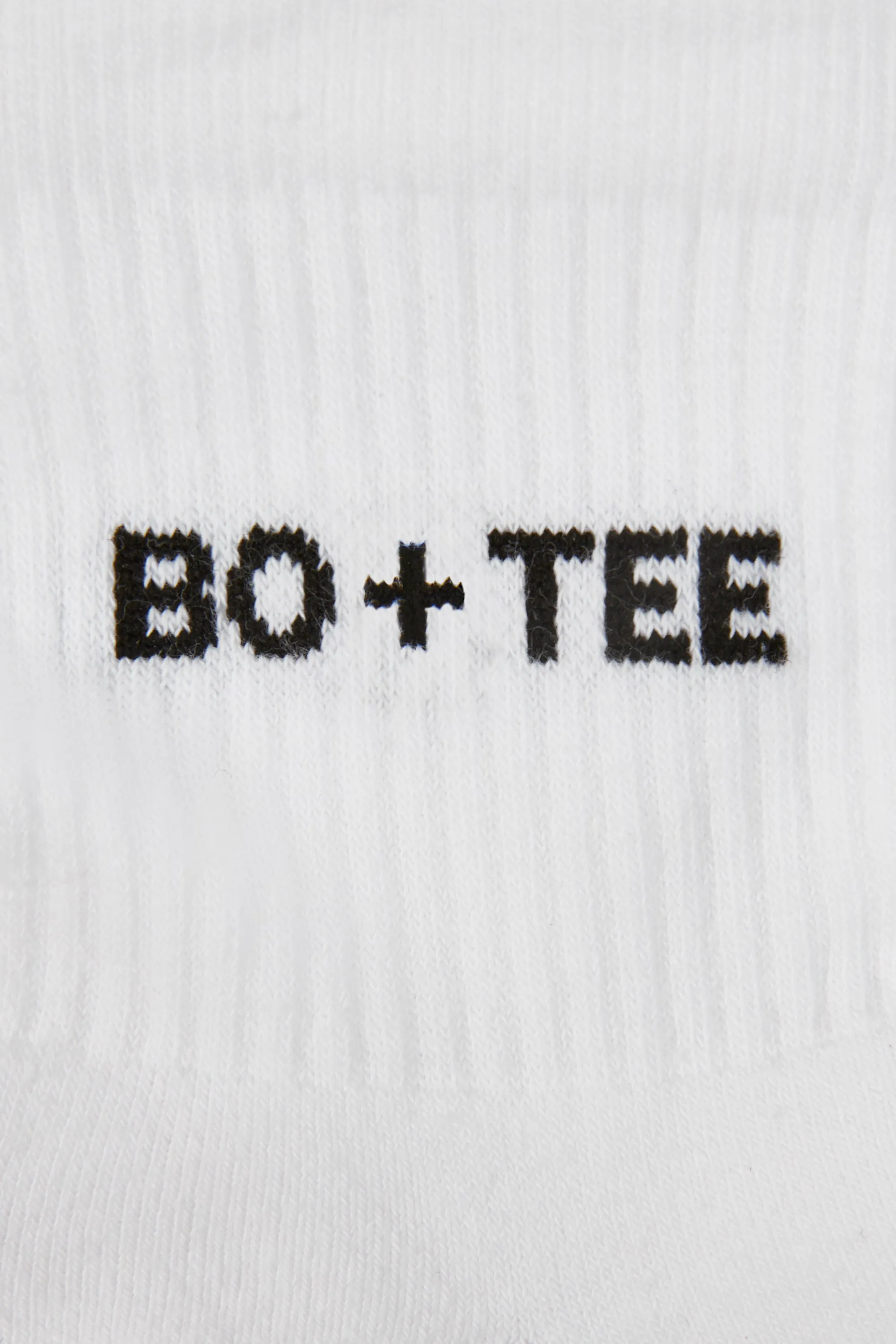 Ribbed Crew Sock Bundle in White sold by Bo + Tee product image thumbnail 3