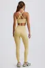 Super Sculpt Seamless High-Waist Leggings in Butter Yellow sold by Bo + Tee
