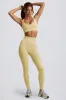 Super Sculpt Seamless High-Waist Leggings in Butter Yellow sold by Bo + Tee
