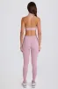 Foldover Mid-Rise Stirrup Leggings in Mauve sold by Bo + Tee