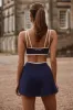 Soft Active Crossover Mini Skort in Classic Navy sold by Bo + Tee