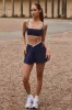 Soft Active Crossover Mini Skort in Classic Navy sold by Bo + Tee