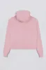 Oversized Appliqué Hoodie in Powder Pink sold by Bo + Tee