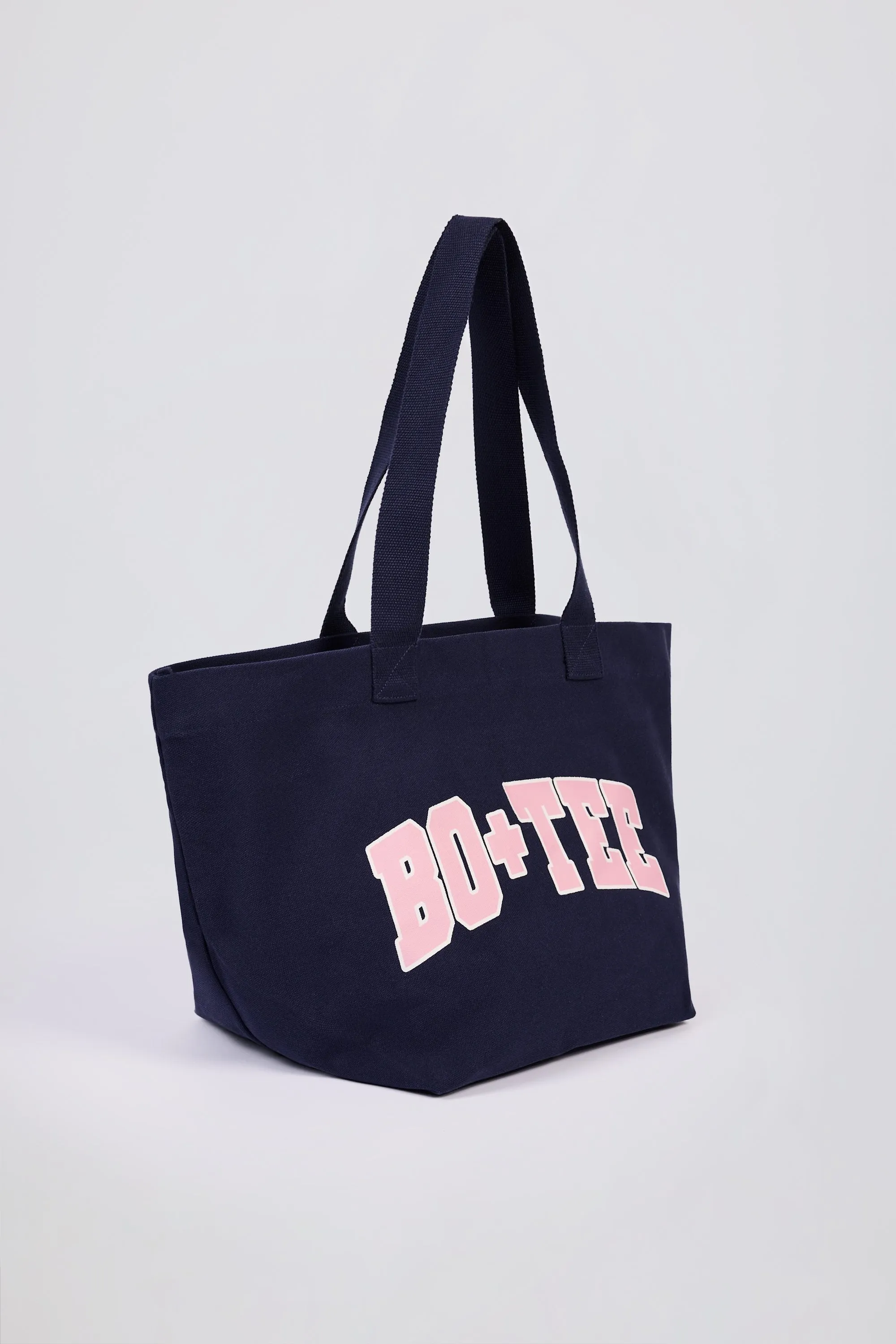 Oversized Tote Bag in Classic Navy sold by Bo + Tee product image thumbnail 3