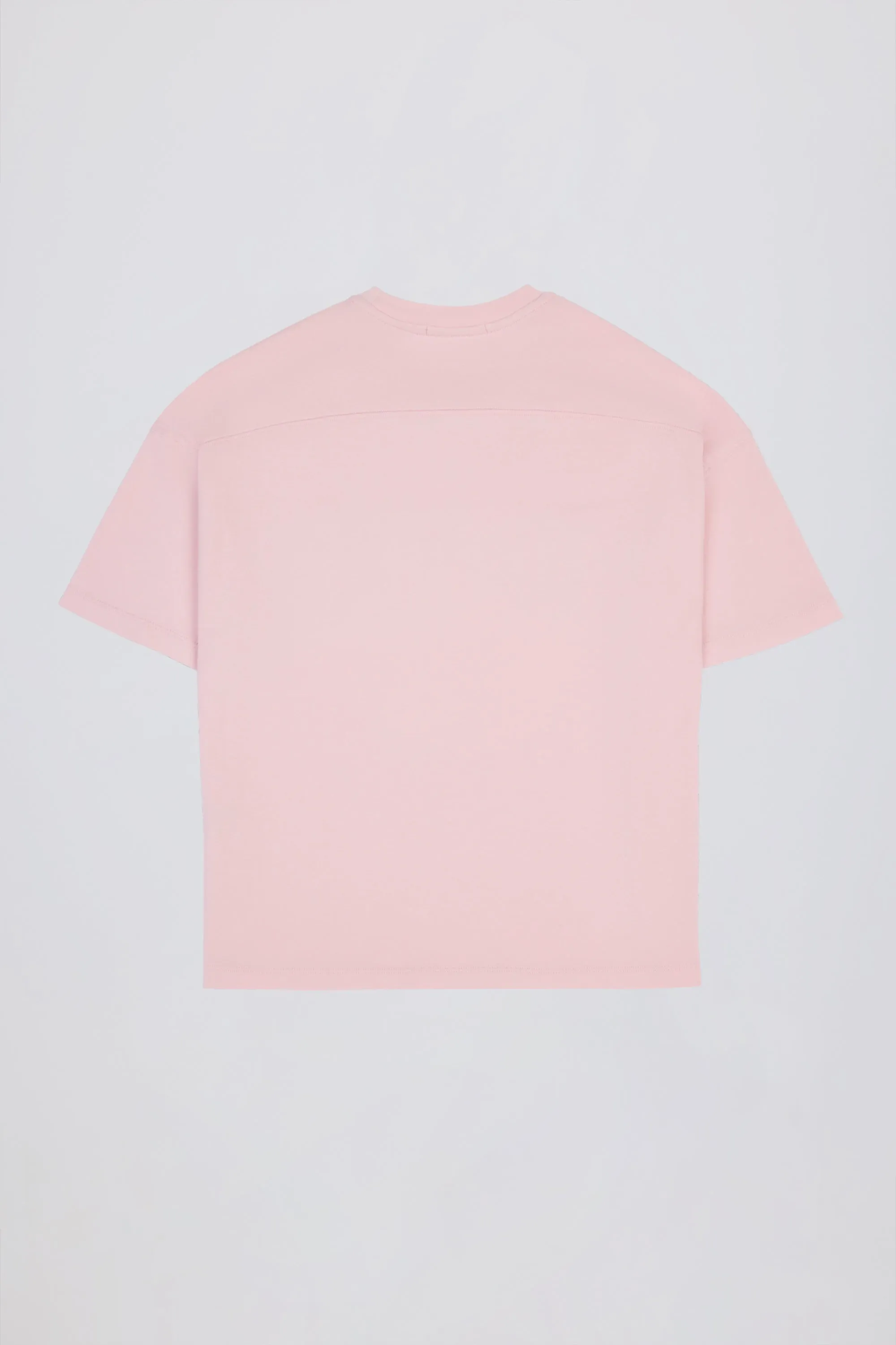 Oversized Cotton-Jersey T-Shirt in Powder Pink sold by Bo + Tee product image thumbnail 4