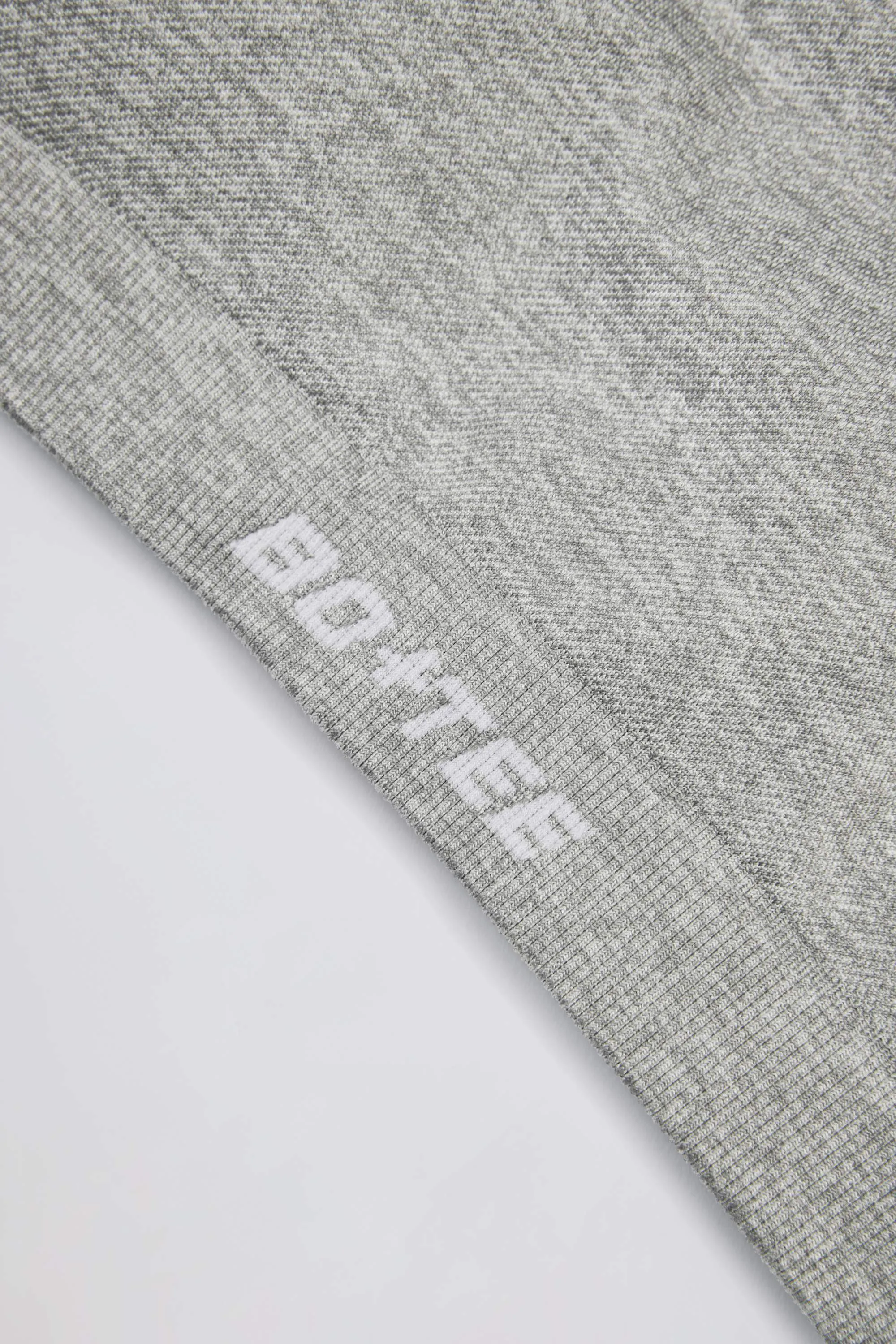 Super Sculpt Seamless Backless Sports Bra in Grey Marl sold by Bo + Tee product image thumbnail 5