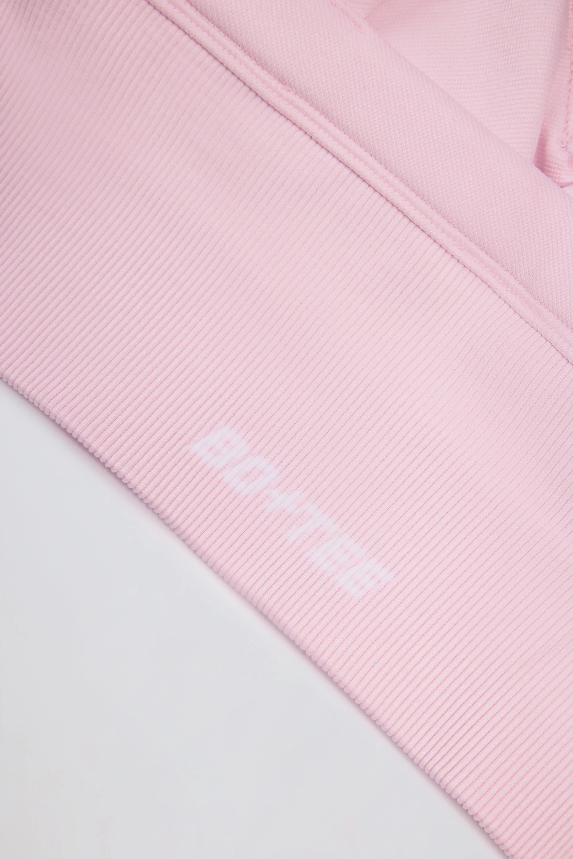 Super Sculpt Seamless Crossback Sports Bra in Powder Pink sold by Bo + Tee product image thumbnail 5