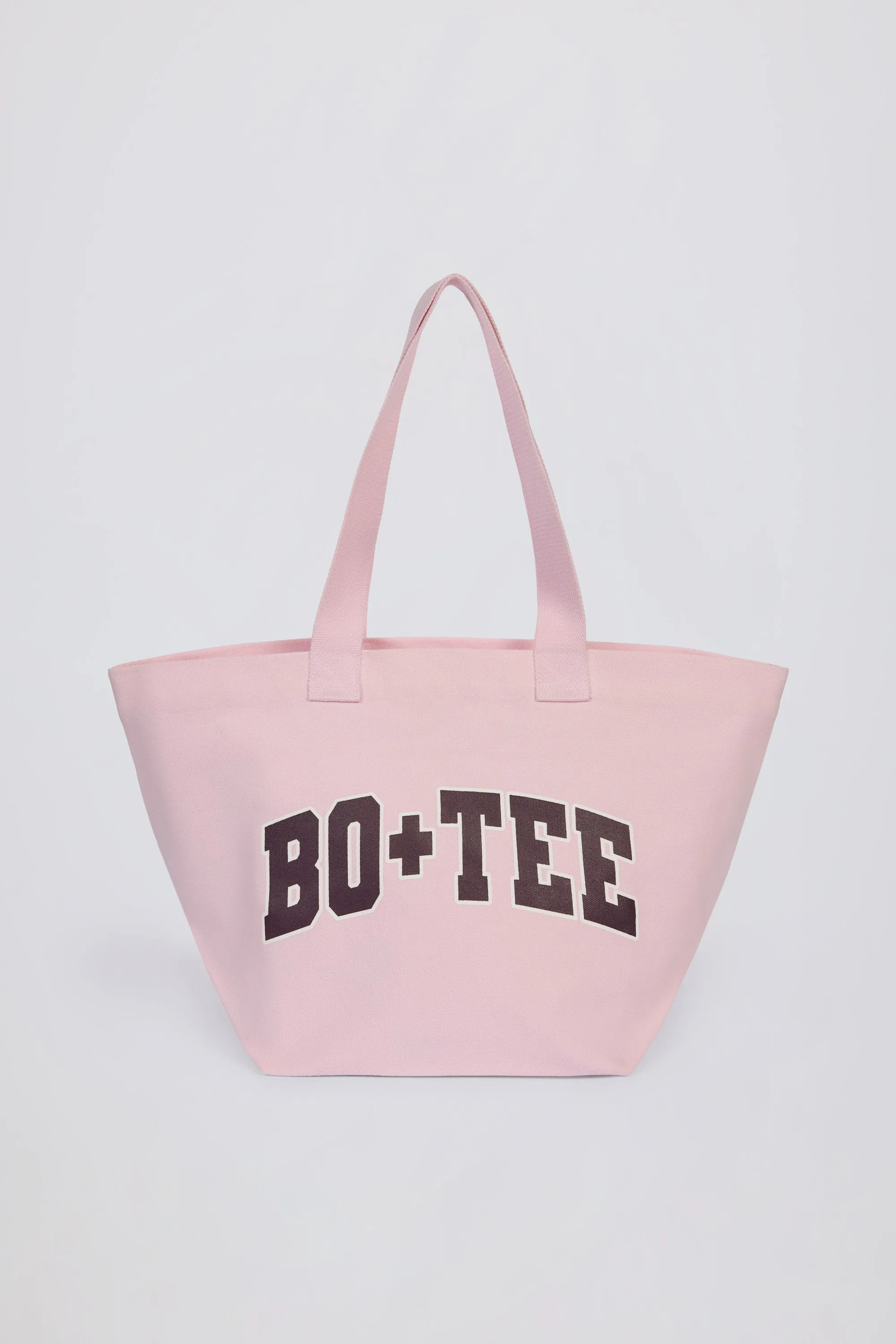 Oversized Tote Bag in Powder Pink sold by Bo + Tee