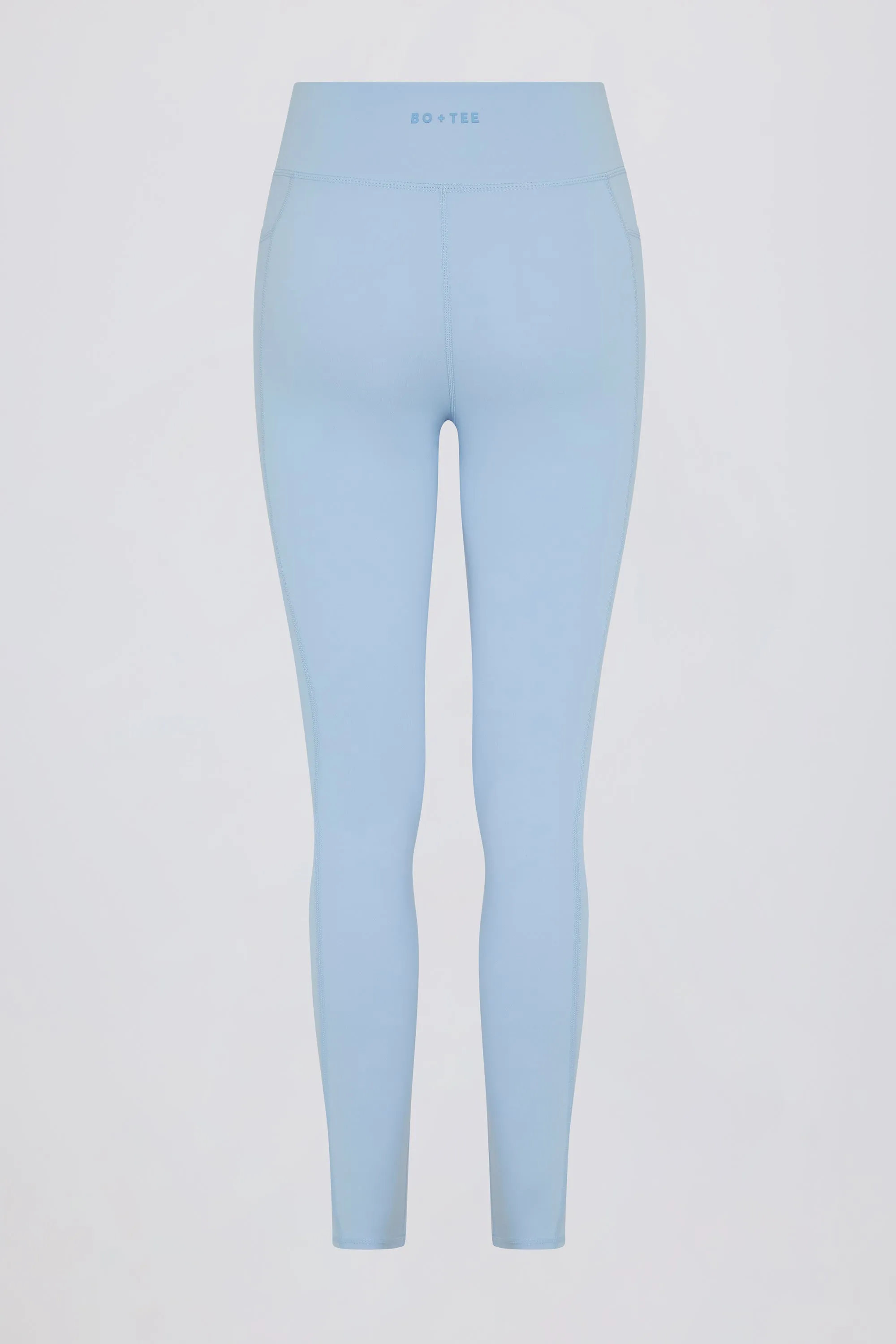Soft Active Full-Length Pocket Leggings in Sky sold by Bo + Tee product image thumbnail 5