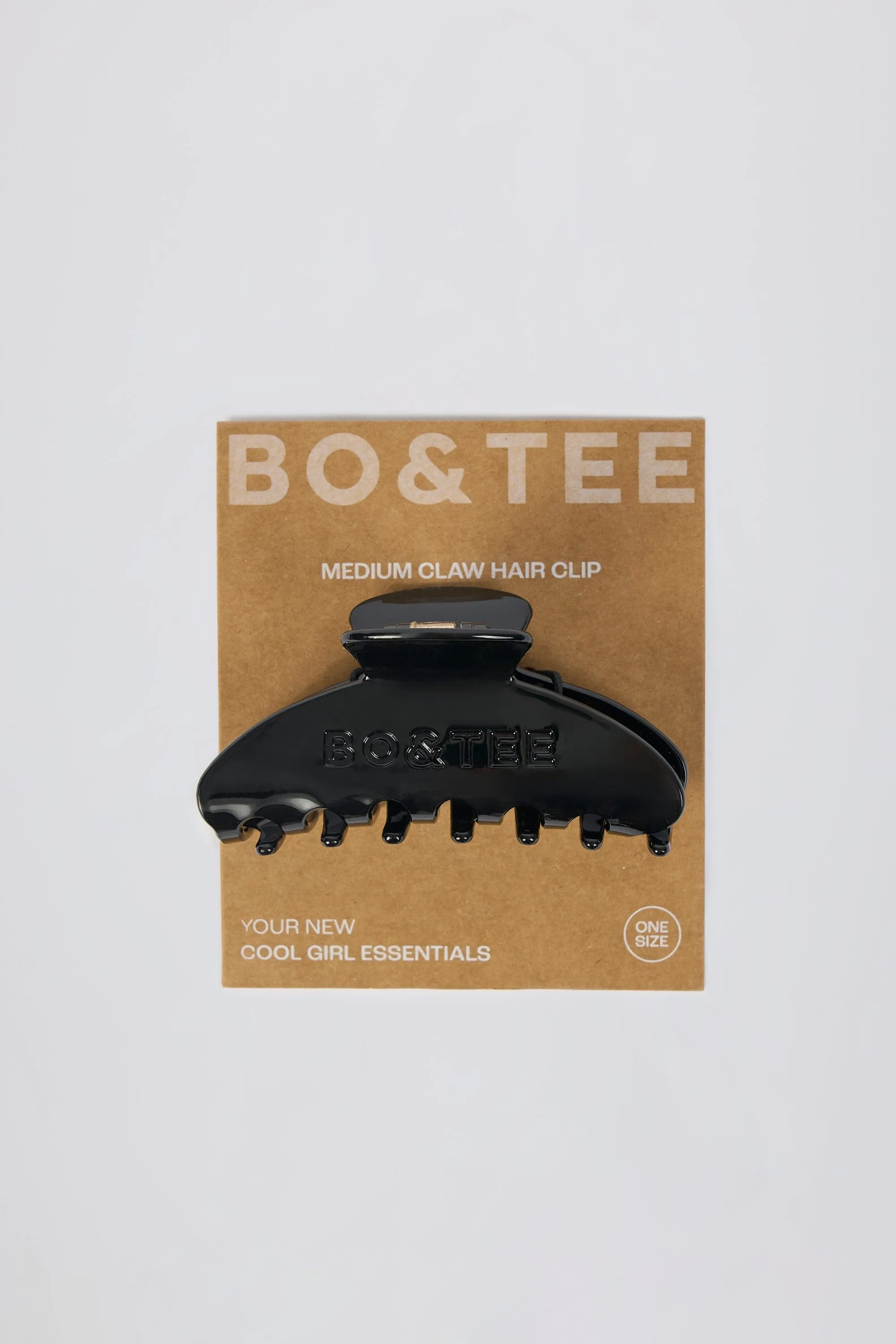 Medium Claw Clip in Black sold by Bo + Tee product image thumbnail 2