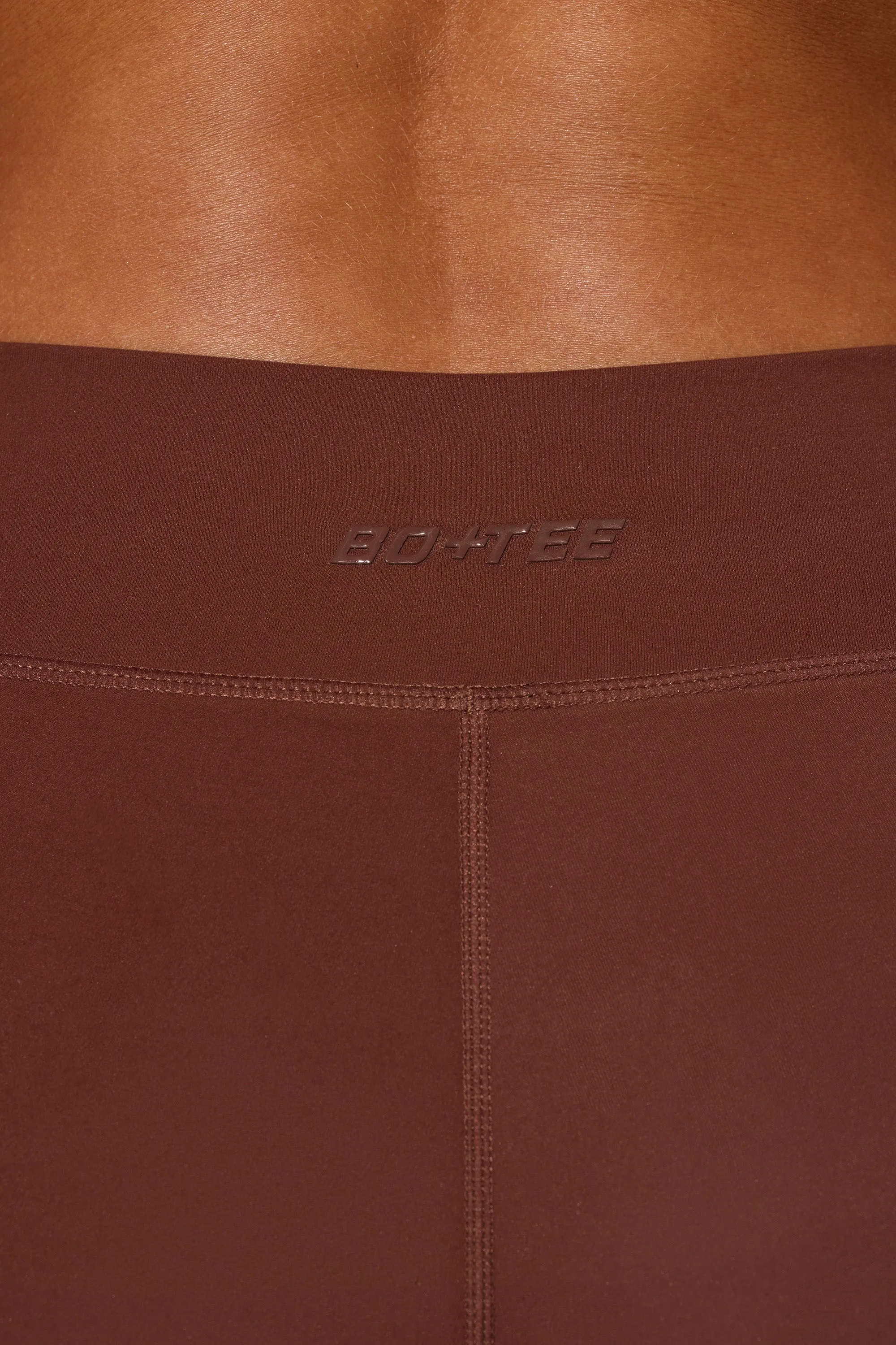 Full Length Leggings with Pockets in Brown sold by Bo + Tee product image thumbnail 5