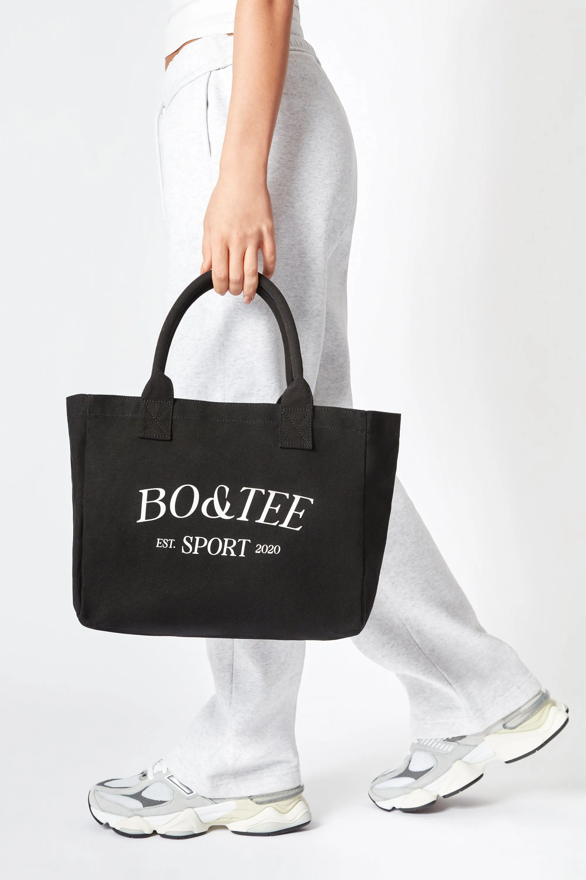 Small Canvas Tote Bag in Black sold by Bo + Tee product image thumbnail 2