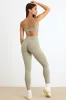 Soft Active High Waist Leggings in Mineral sold by Bo + Tee