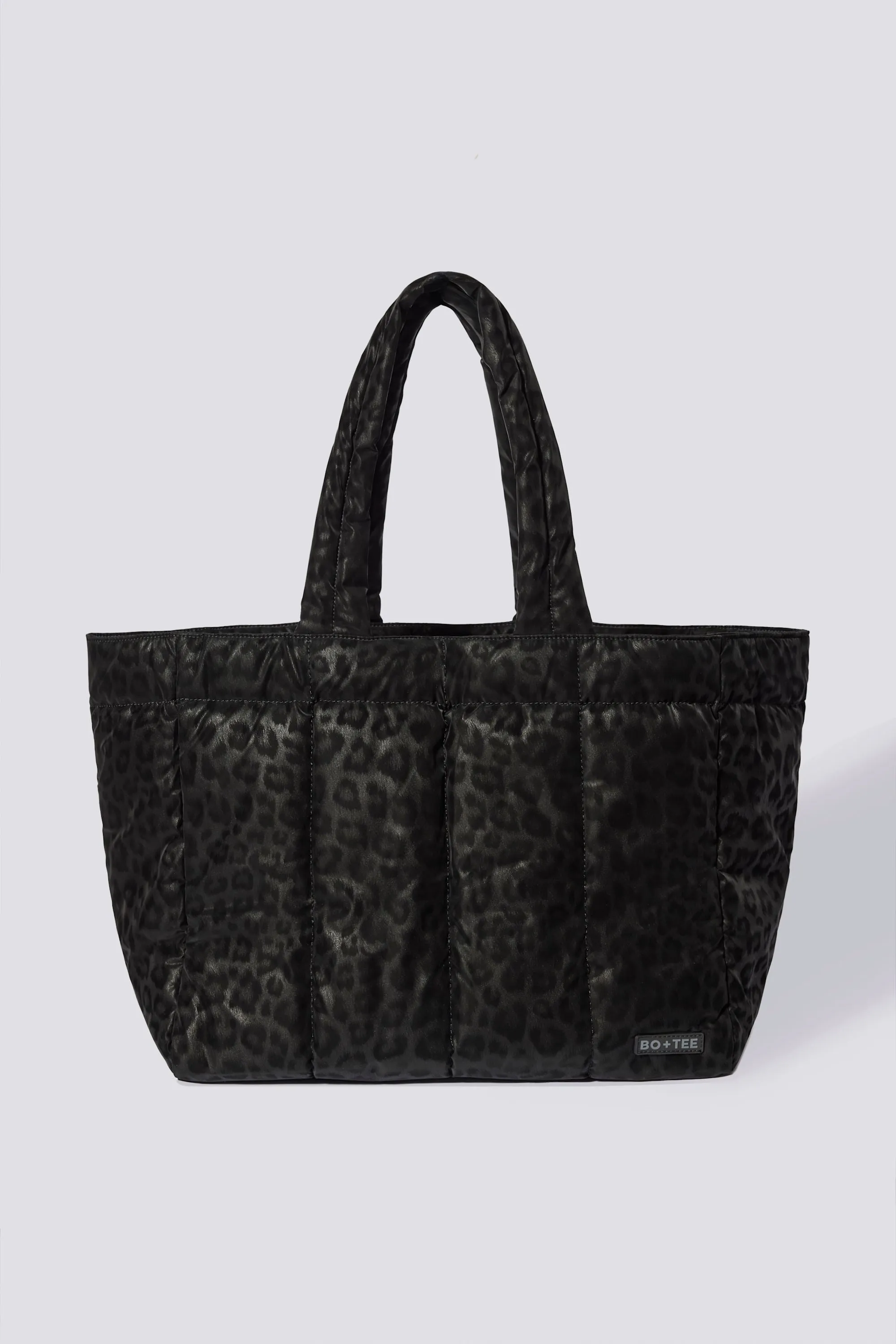Waterproof Puffer Tote Bag in Black sold by Bo + Tee product image thumbnail 2
