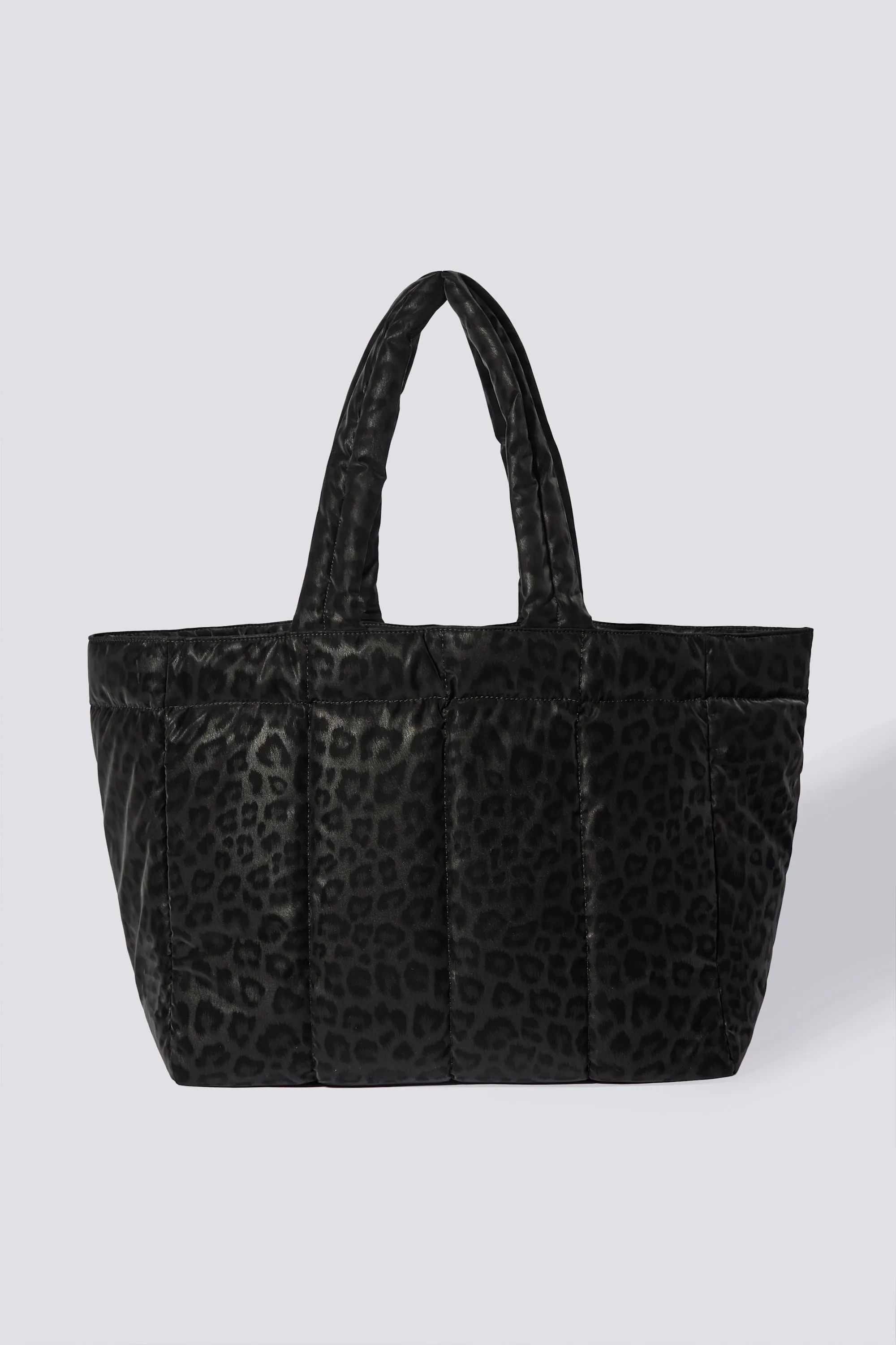 Waterproof Puffer Tote Bag in Black sold by Bo + Tee product image thumbnail 3