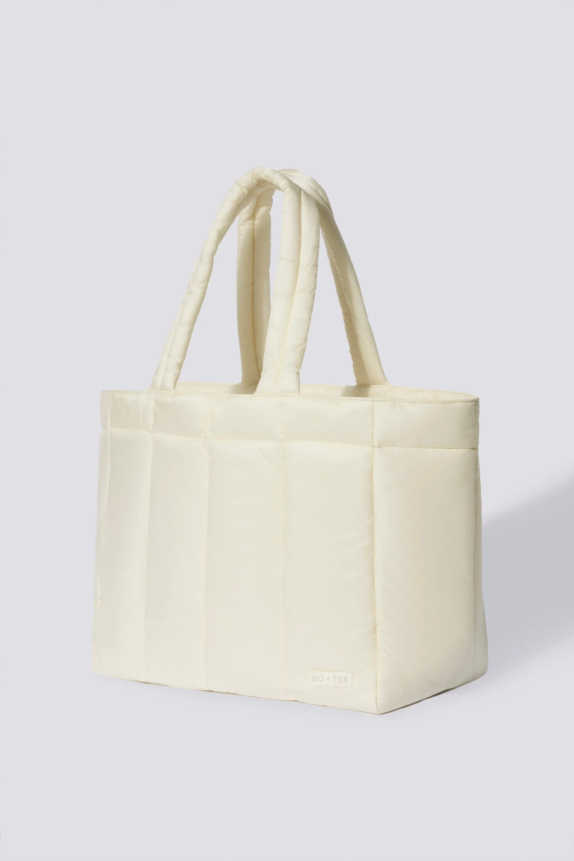 Waterproof Puffer Tote Bag in Ice sold by Bo + Tee product image thumbnail 5