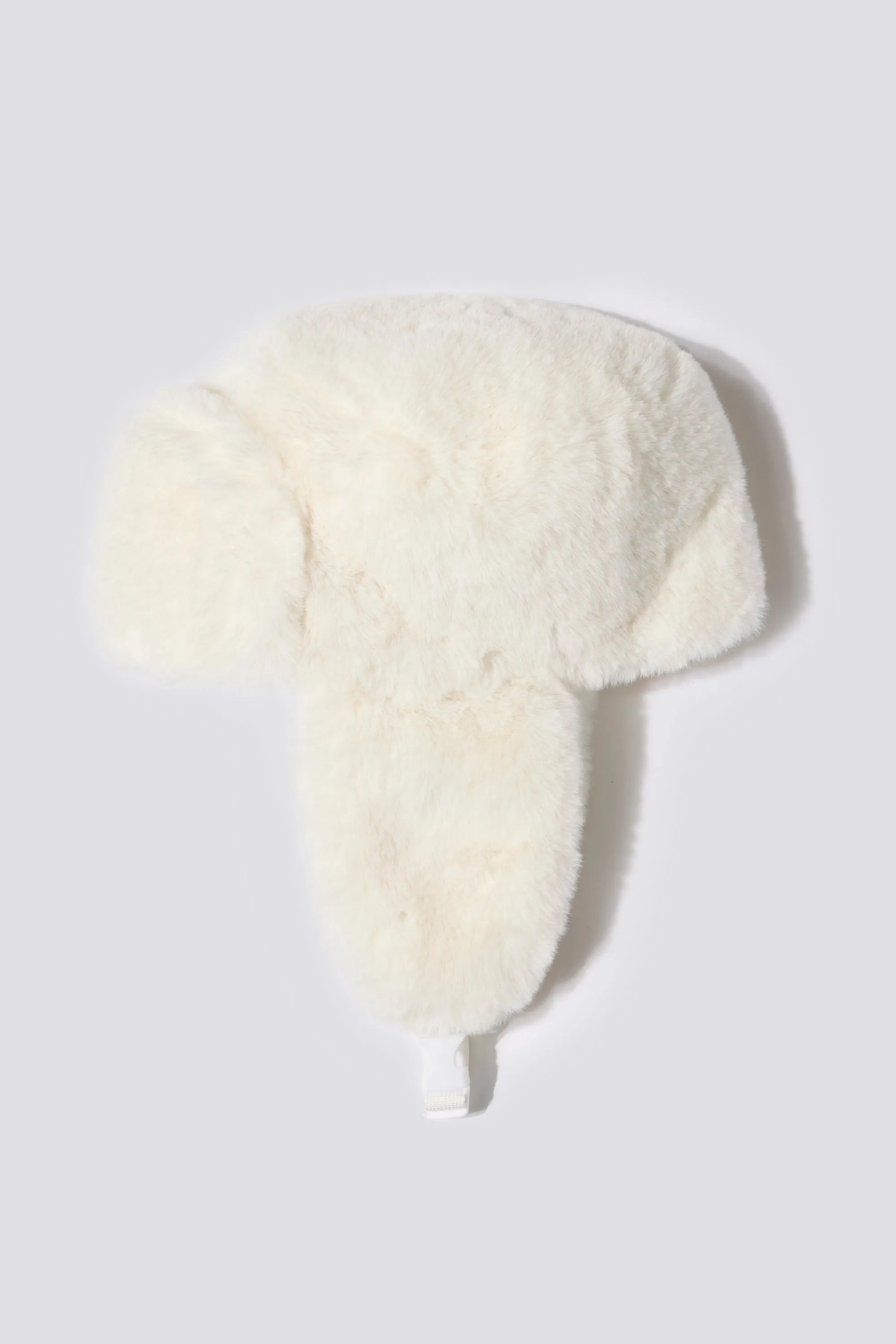 Faux-Fur Trapper Hat in Ice sold by Bo + Tee product image thumbnail 5
