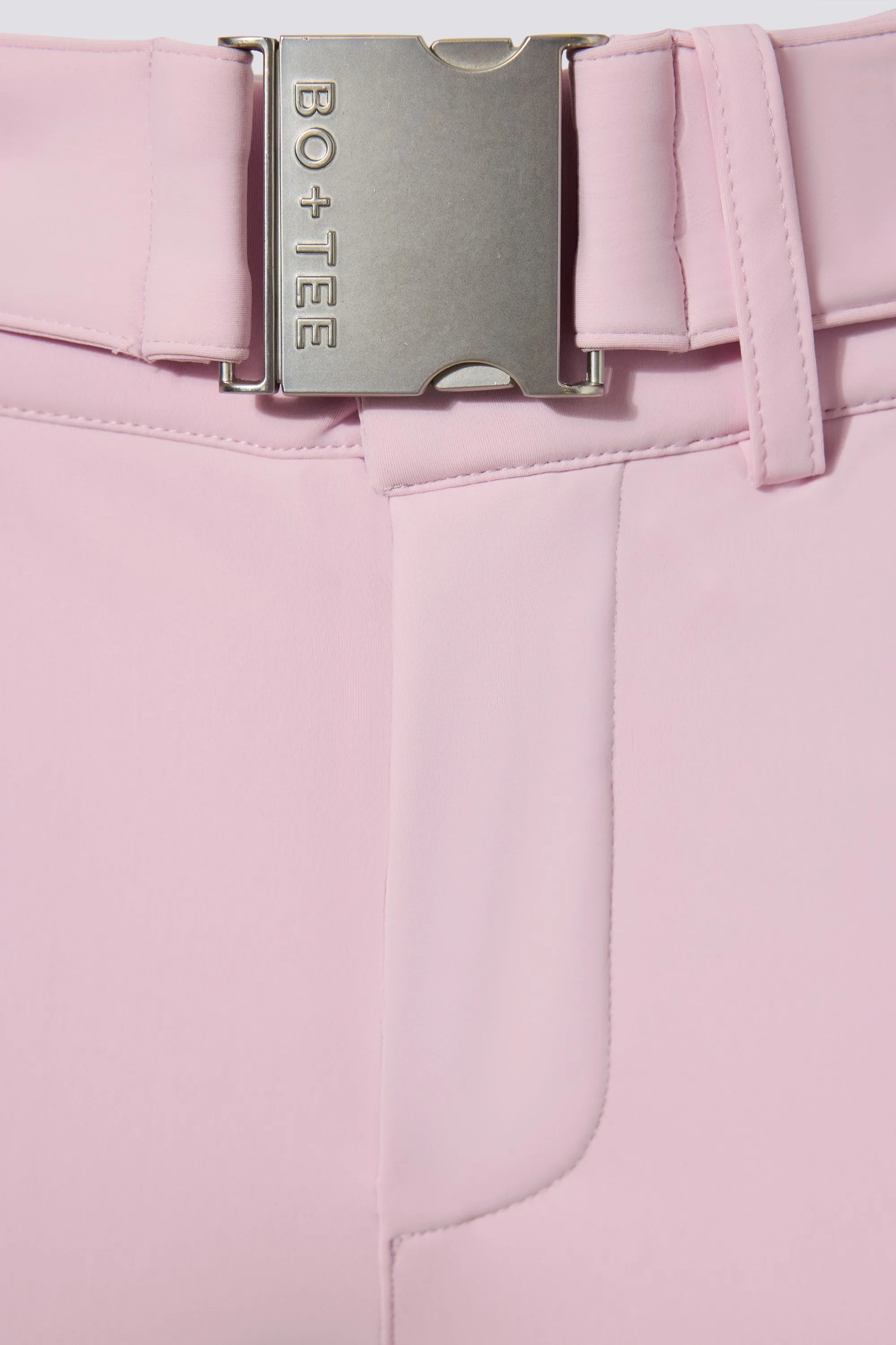 Waterproof Belted Ski Salopettes in Powder Pink sold by Bo + Tee product image thumbnail 4