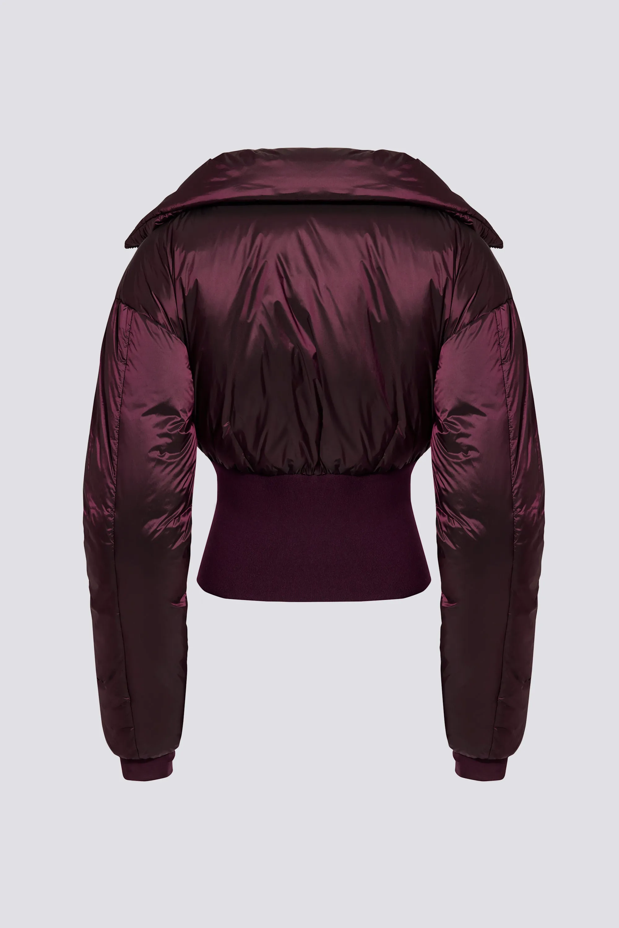Waterproof Layered Ski Jacket in Burgundy sold by Bo + Tee product image thumbnail 4