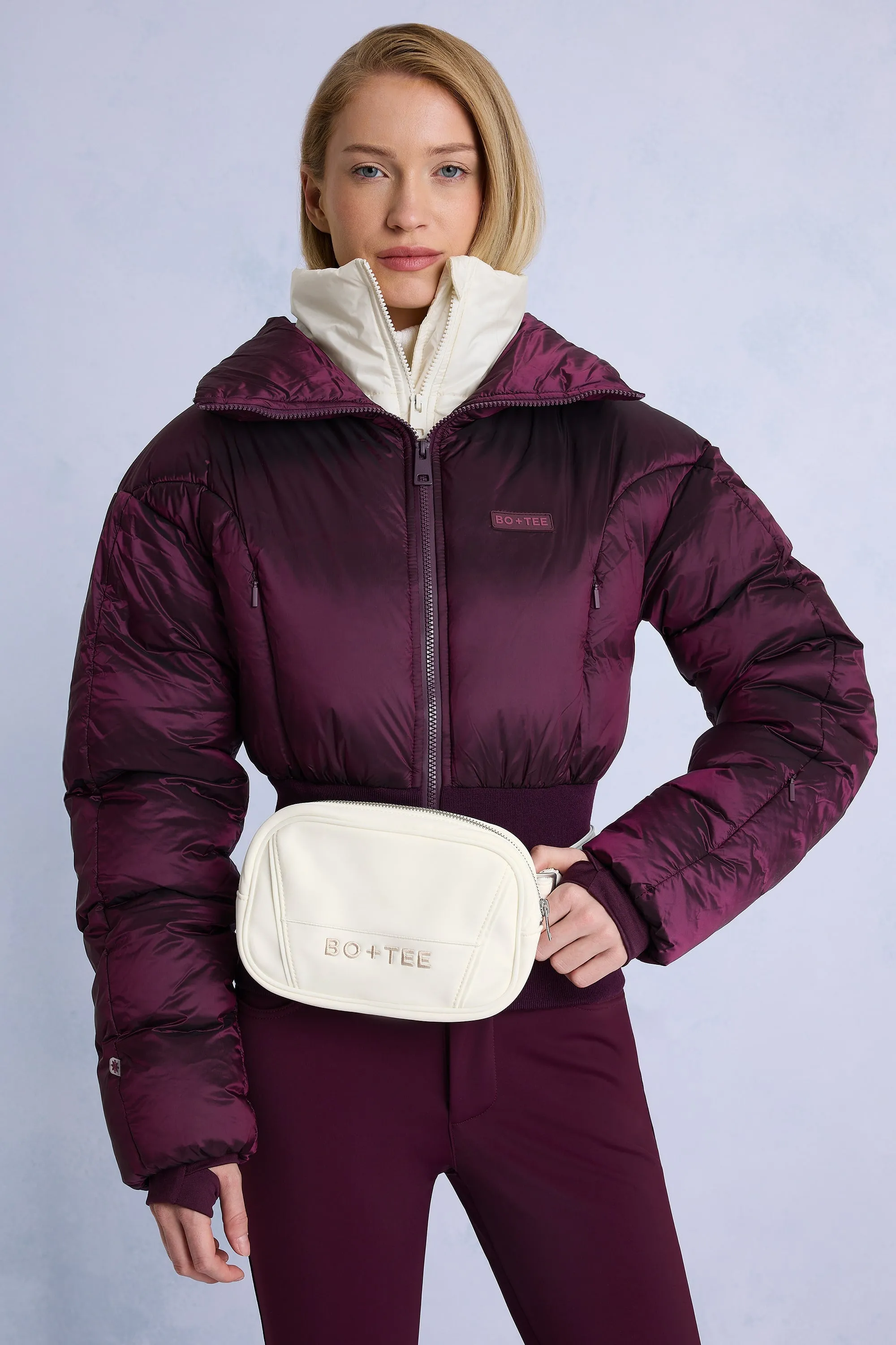 Waterproof Multiway Ski Bag in Ice sold by Bo + Tee