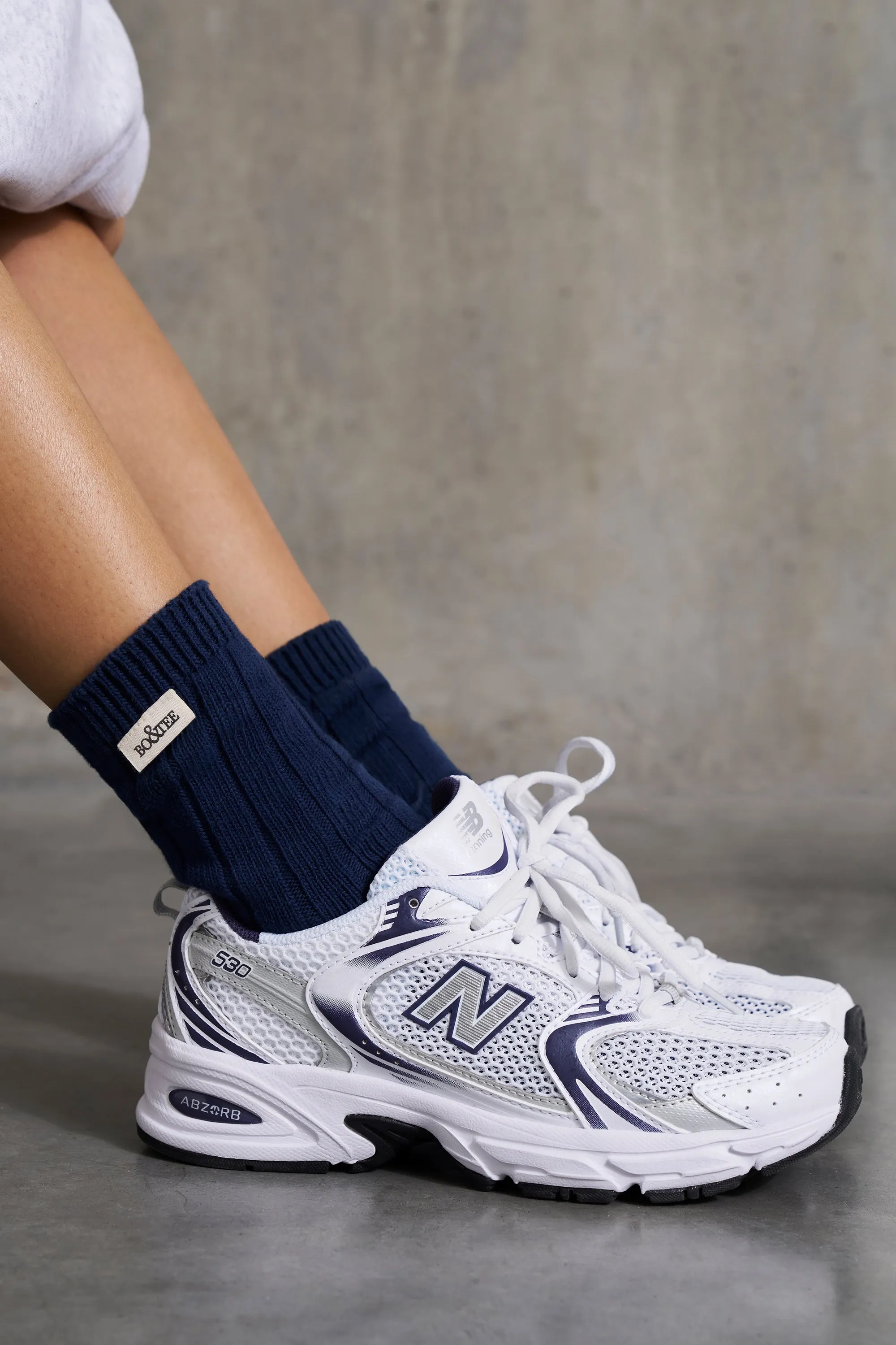 At Ease - Chunky Ribbed Crew Socks Multipack sold by Bo + Tee product image thumbnail 3