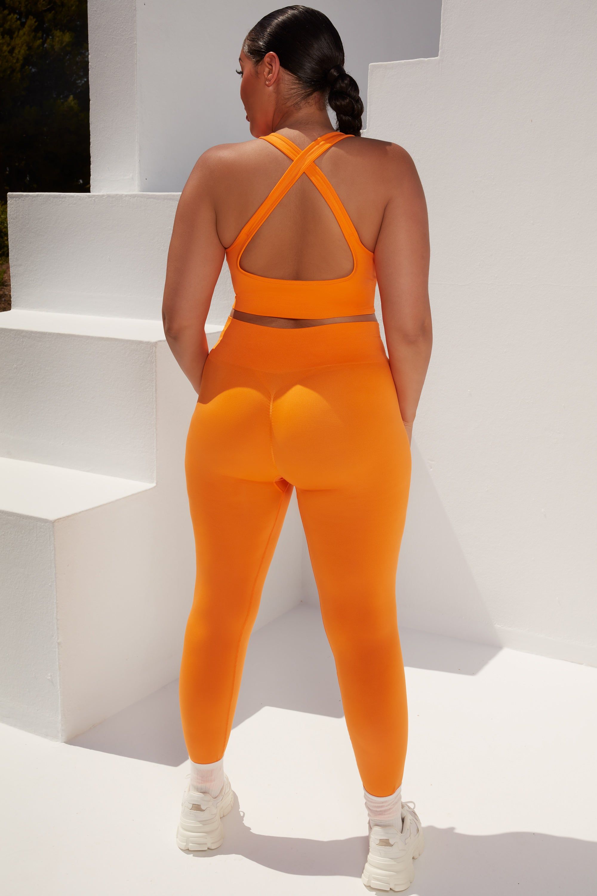 Beam - Sports Bra in Orange sold by Bo + Tee product image thumbnail 9