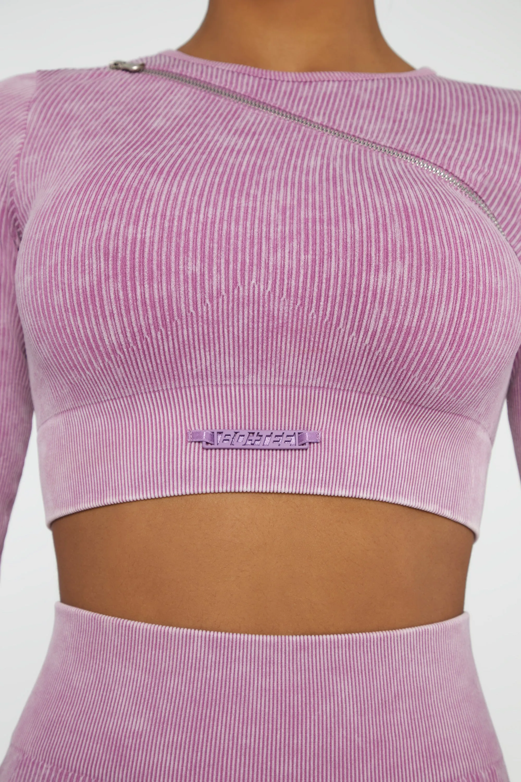 Agile - Crop Top in Pink sold by Bo + Tee product image thumbnail 4
