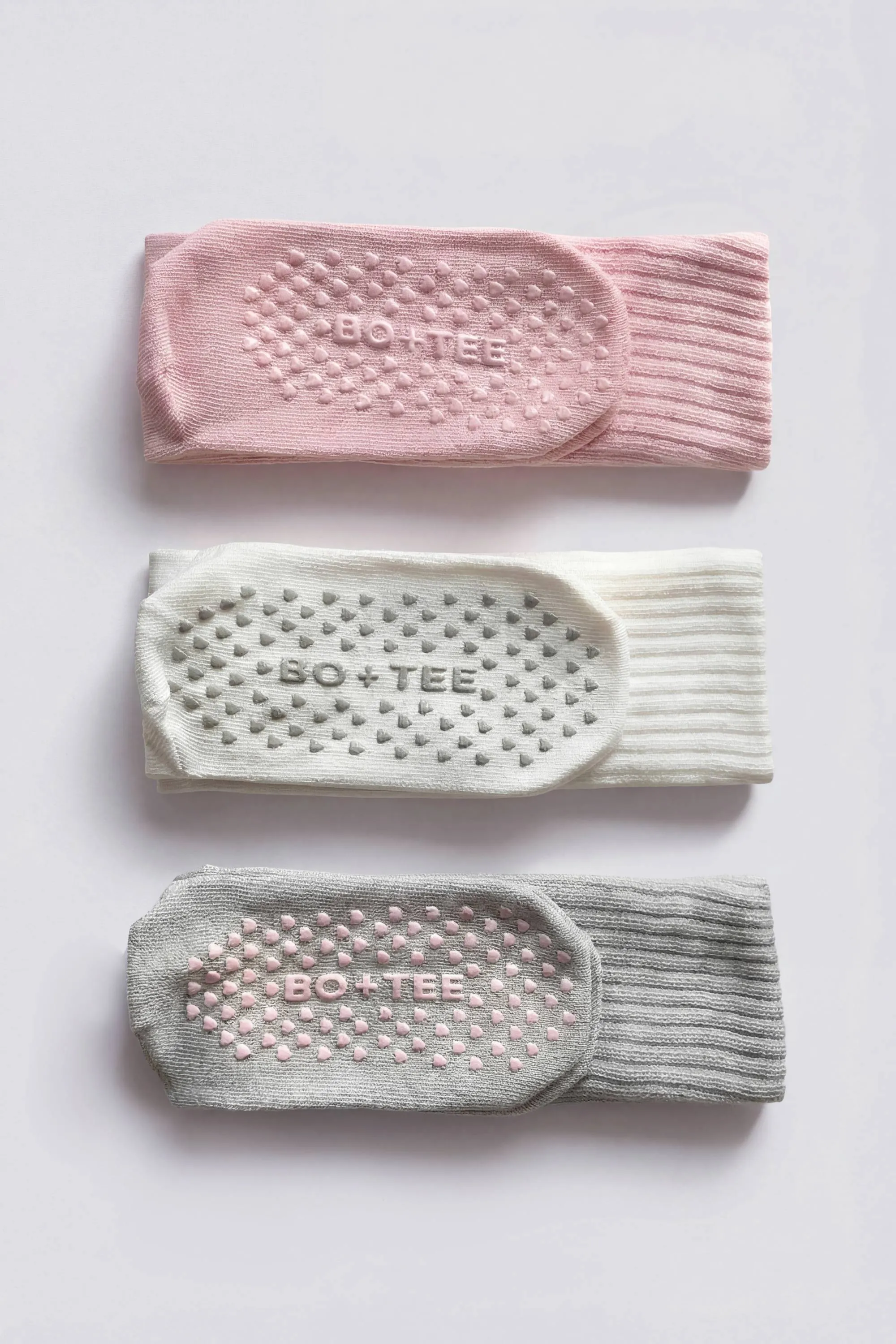 Pilates 3-Pack Socks Bundle in Multi sold by Bo + Tee product image thumbnail 3