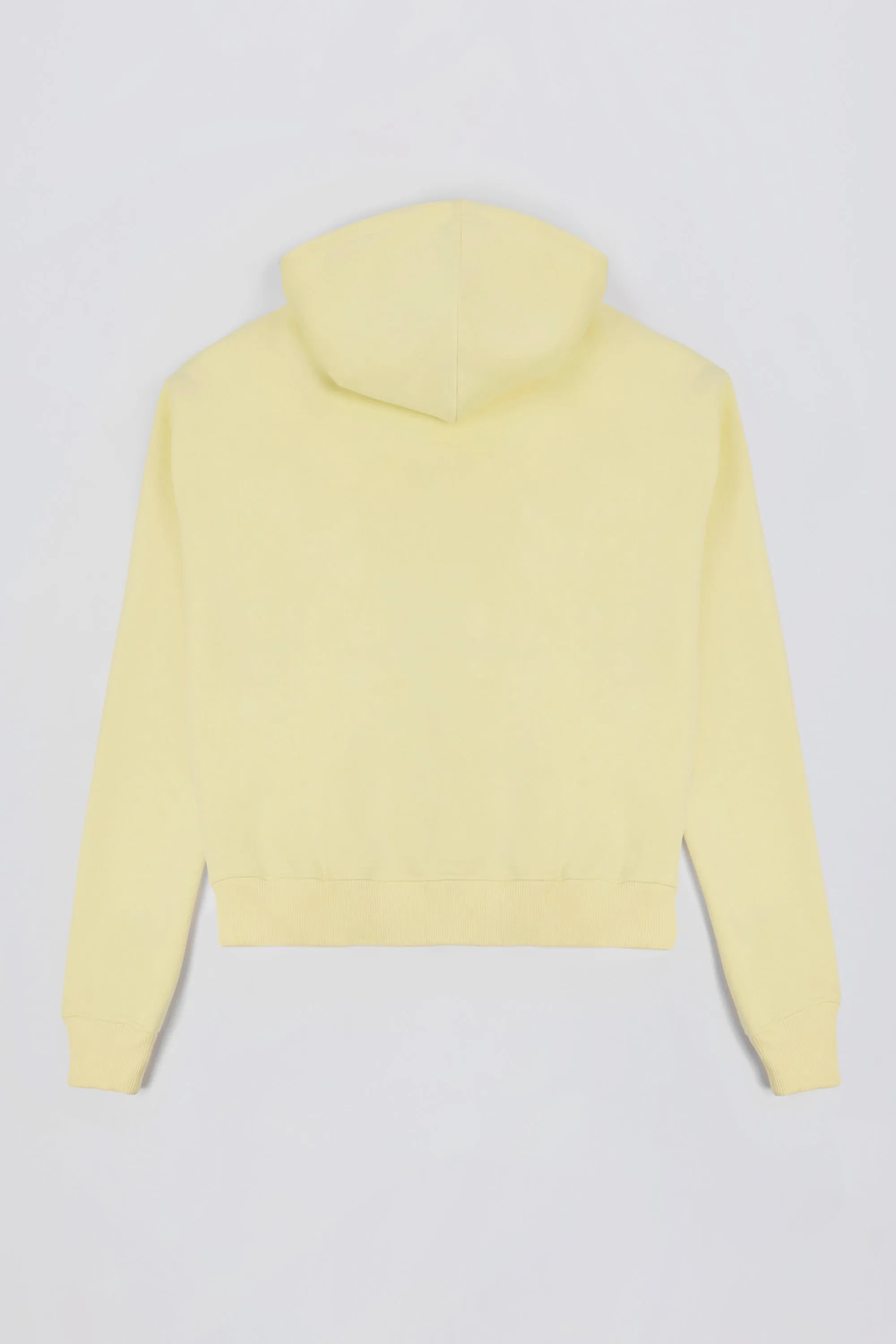 Embroidered Oversized Hoodie in Soft Yellow sold by Bo + Tee product image thumbnail 5