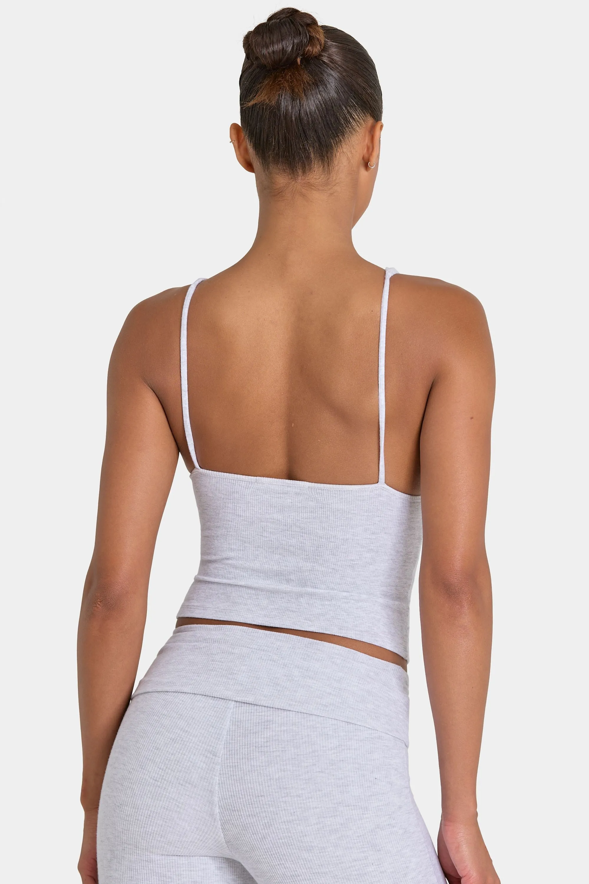 ButterCloud™ Tank Top in Light Grey Marl sold by Bo + Tee product image thumbnail 2