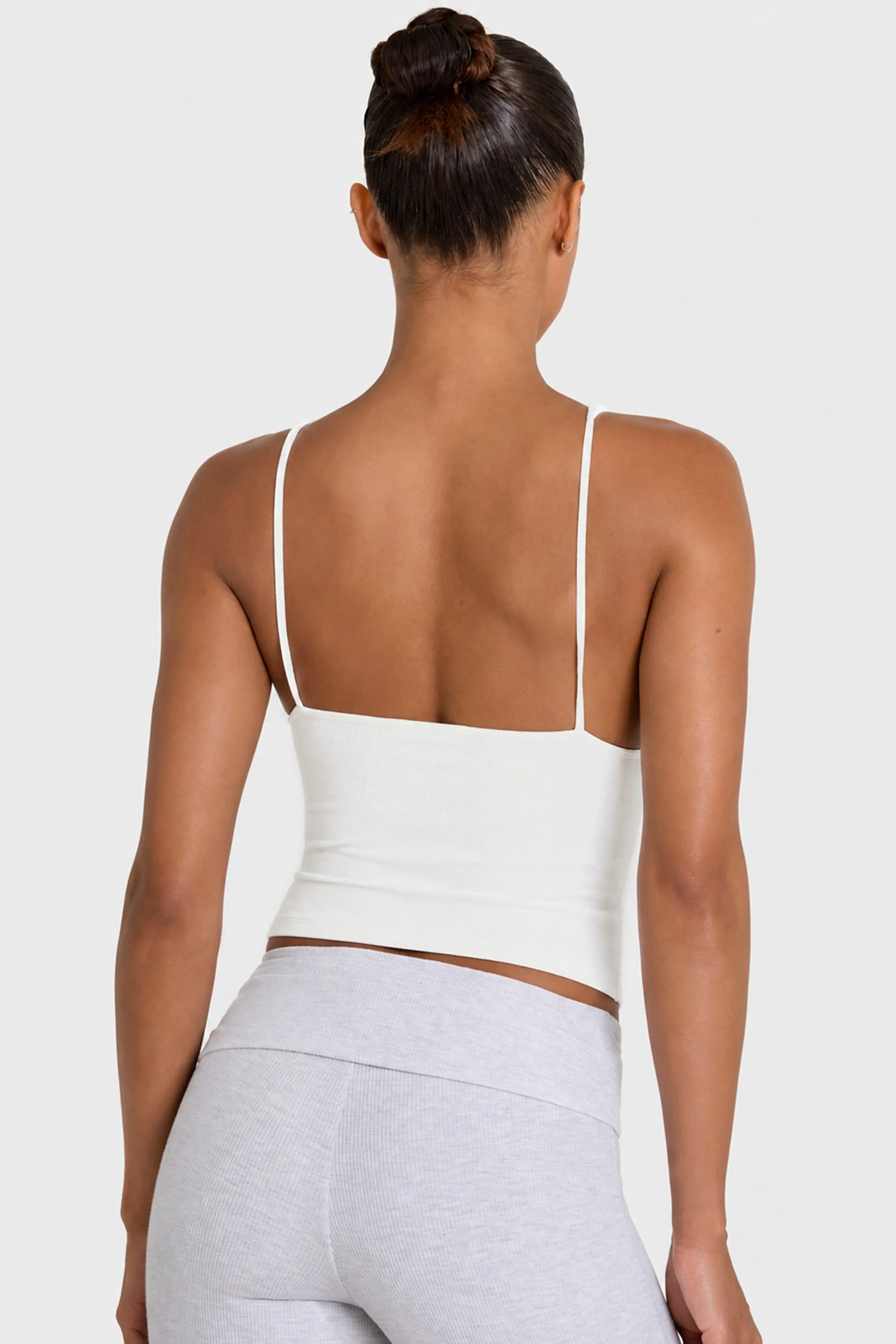 ButterCloud™ Tank Top in Marshmallow sold by Bo + Tee product image thumbnail 2