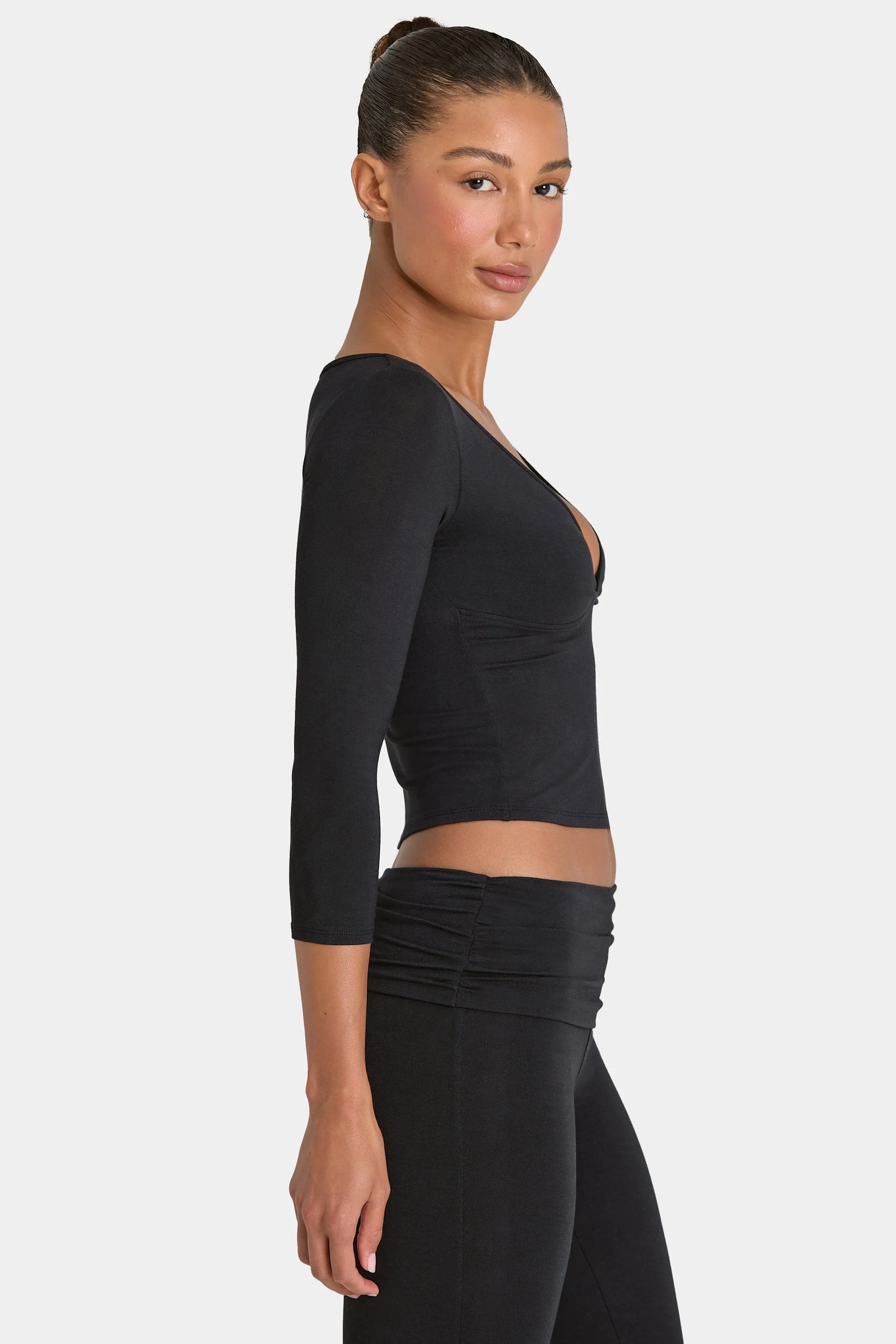 ButterCloud™ Top in Black sold by Bo + Tee product image thumbnail 3
