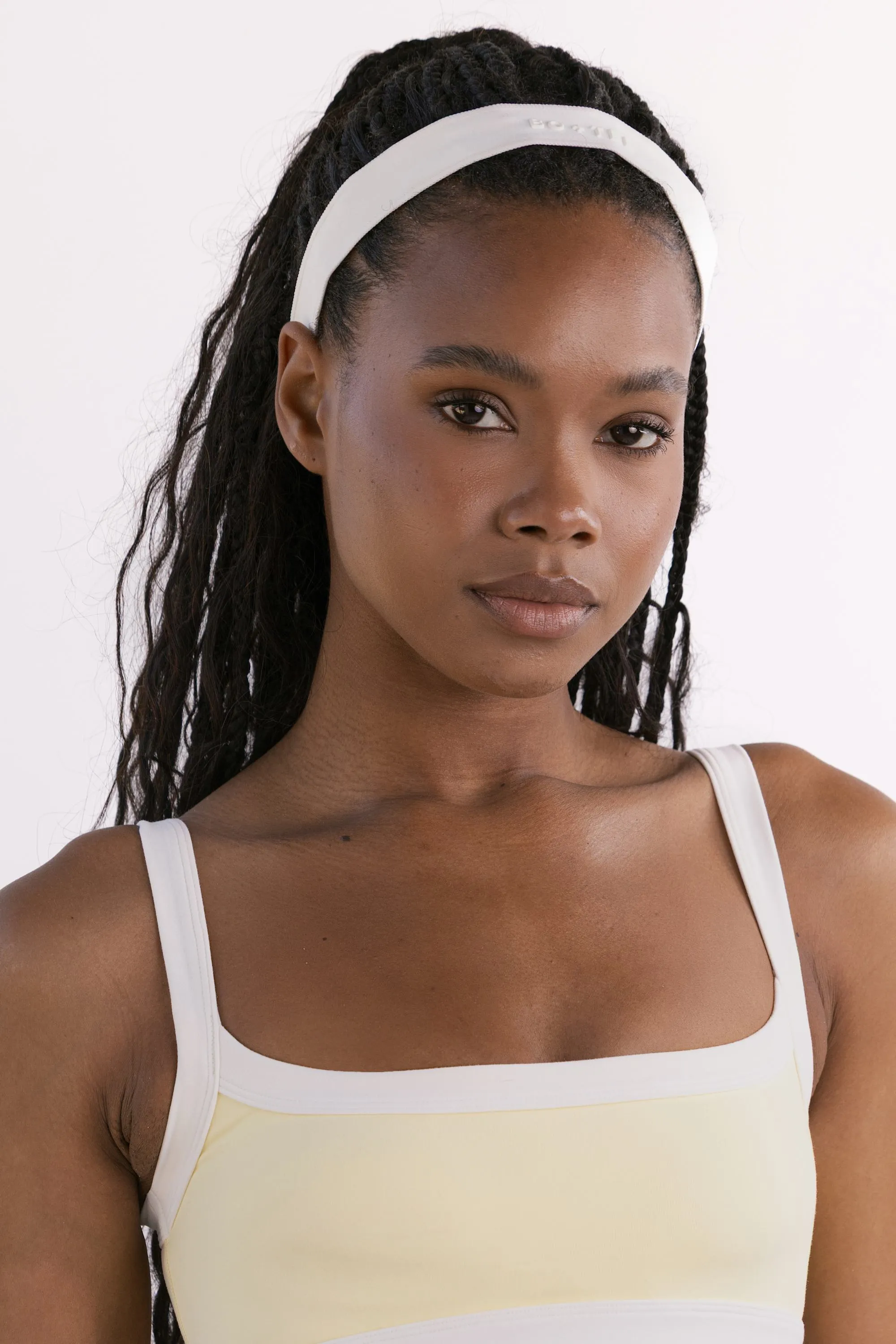 Soft Active Headband 3-Pack in Coconut sold by Bo + Tee product image thumbnail 4