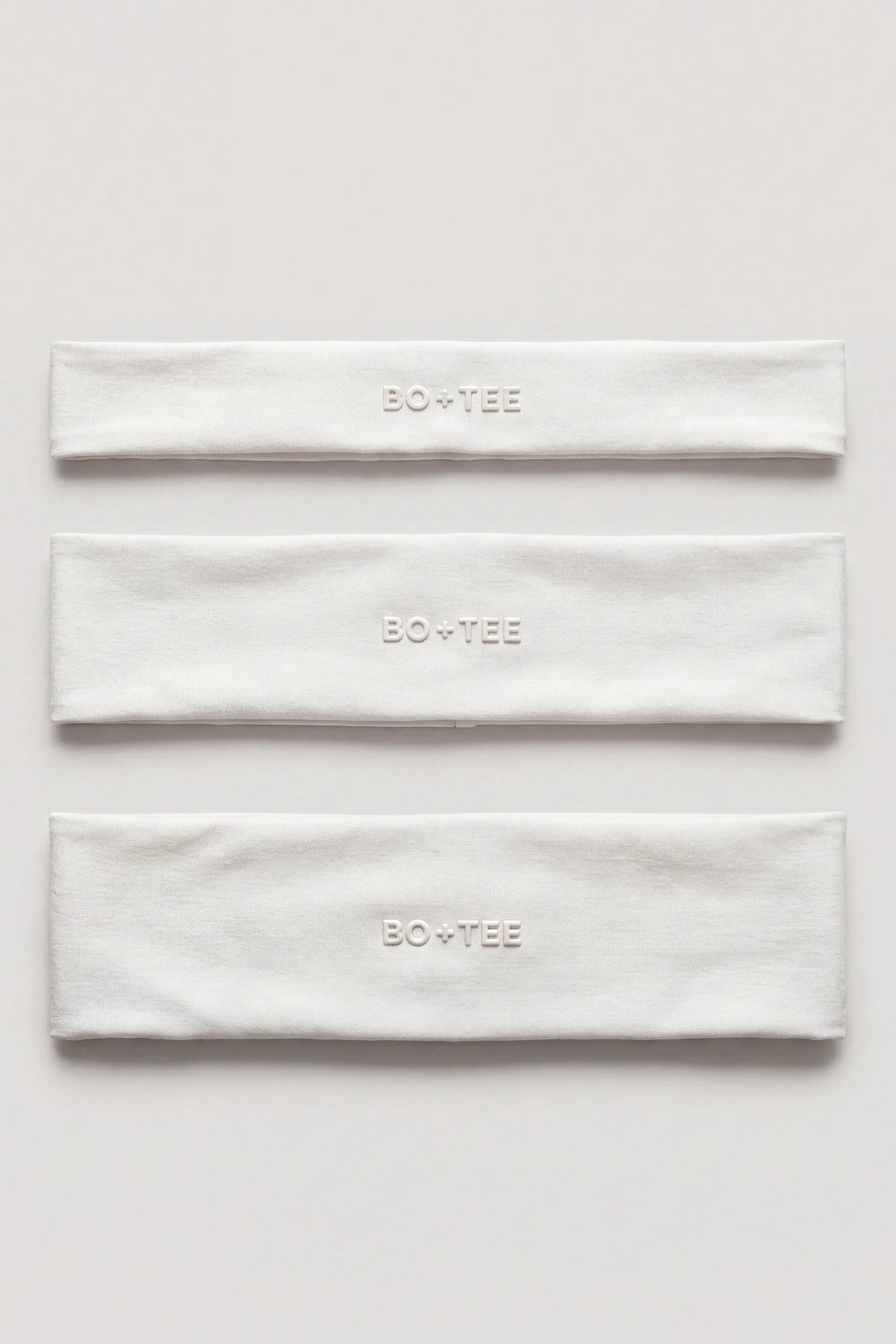 Soft Active Headband 3-Pack in Coconut sold by Bo + Tee