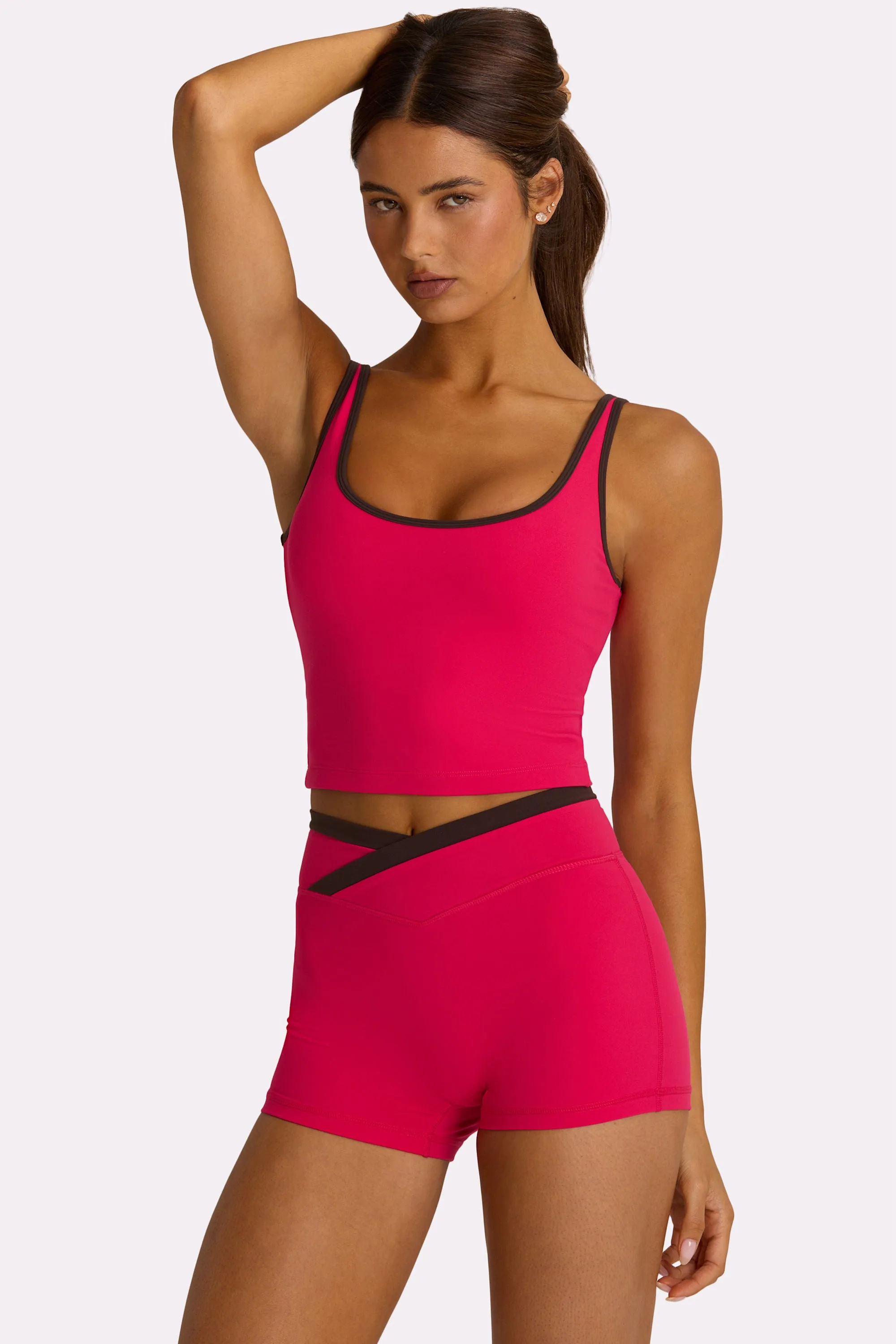 Soft Active Tank Top in Hot Pink sold by Bo + Tee product image thumbnail 5