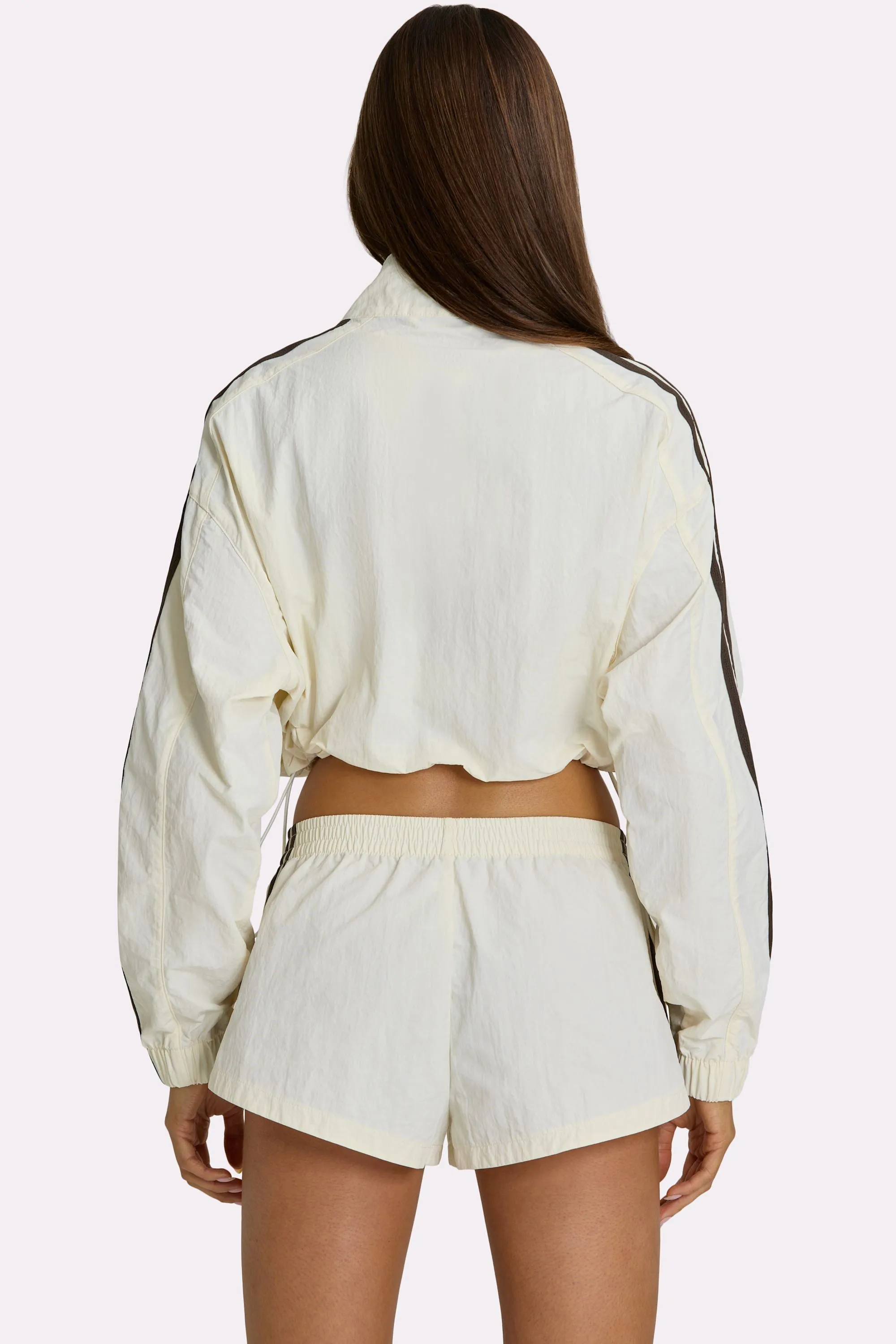 Woven Track Shorts in Coconut sold by Bo + Tee product image thumbnail 4