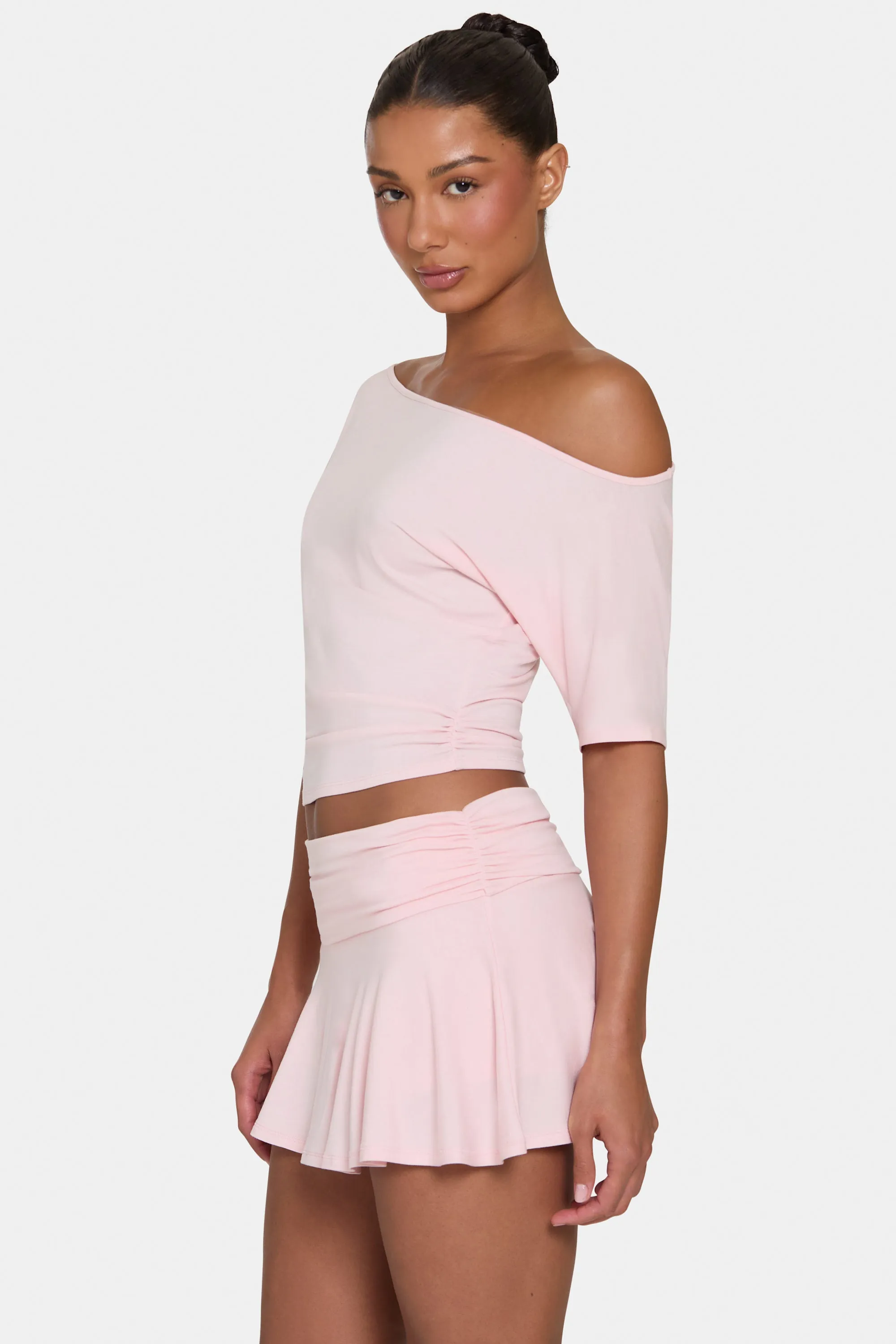 ButterCloud™ Mini Skort in Blush sold by Bo + Tee product image thumbnail 3