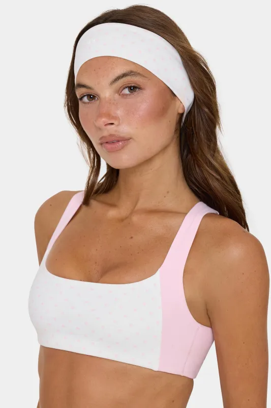 Soft Active Headband in Cotton Candy made by Bo + Tee