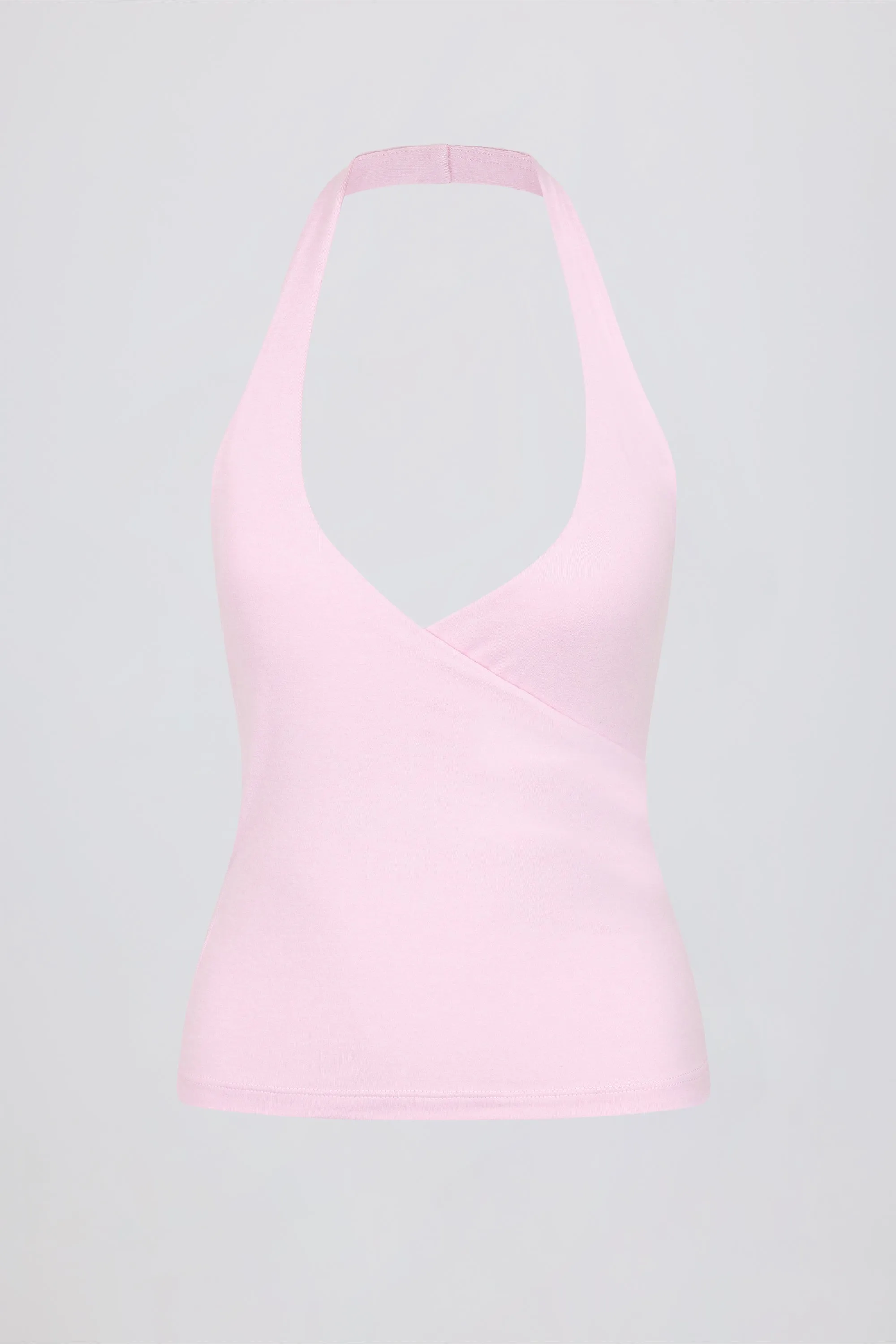 Halterneck Open-Back Tank Top in Bloom sold by Bo + Tee product image thumbnail 5