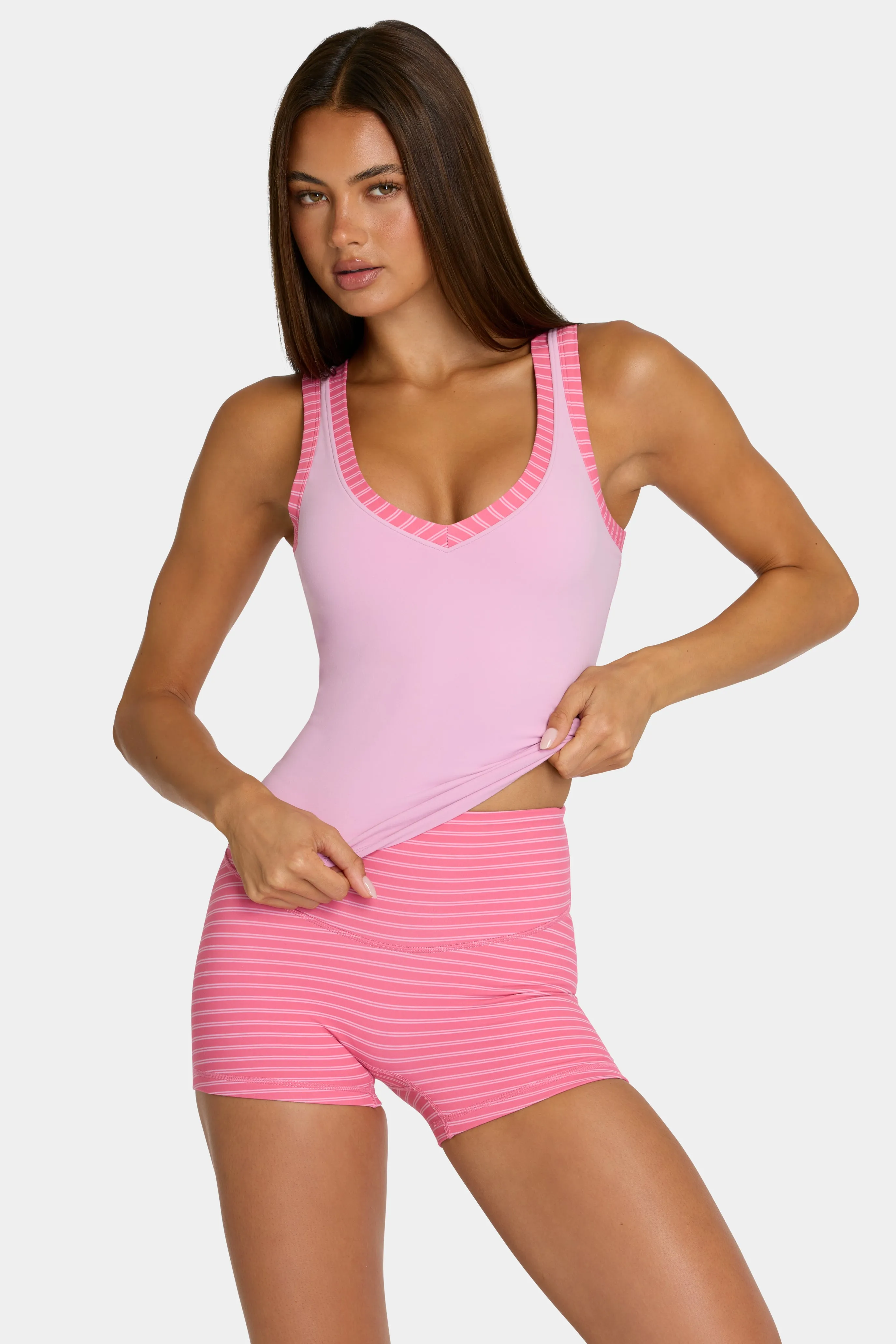 Soft Active Tank Top in Sweet Pink sold by Bo + Tee product image thumbnail 5