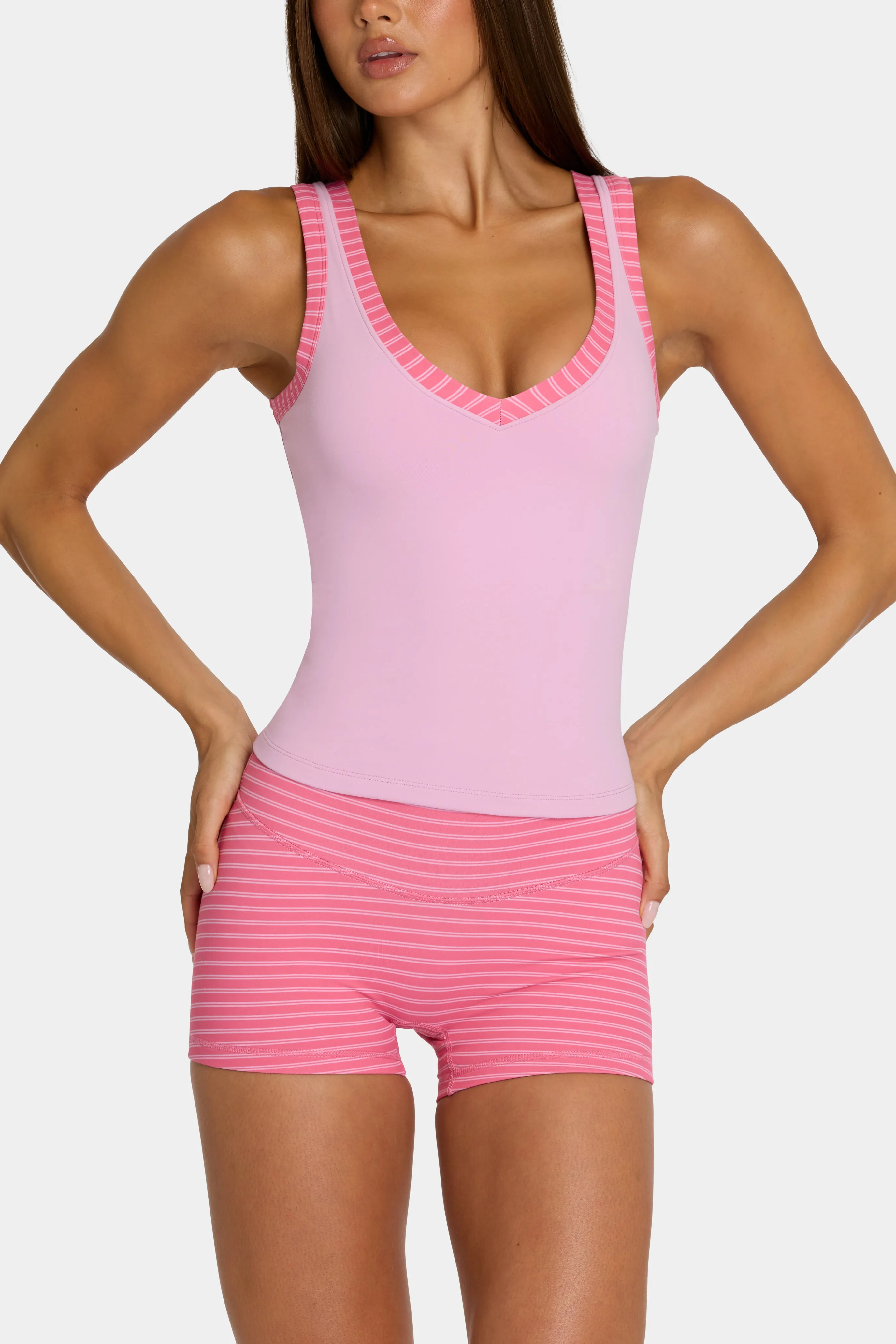 Soft Active Tank Top in Sweet Pink sold by Bo + Tee product image thumbnail 4