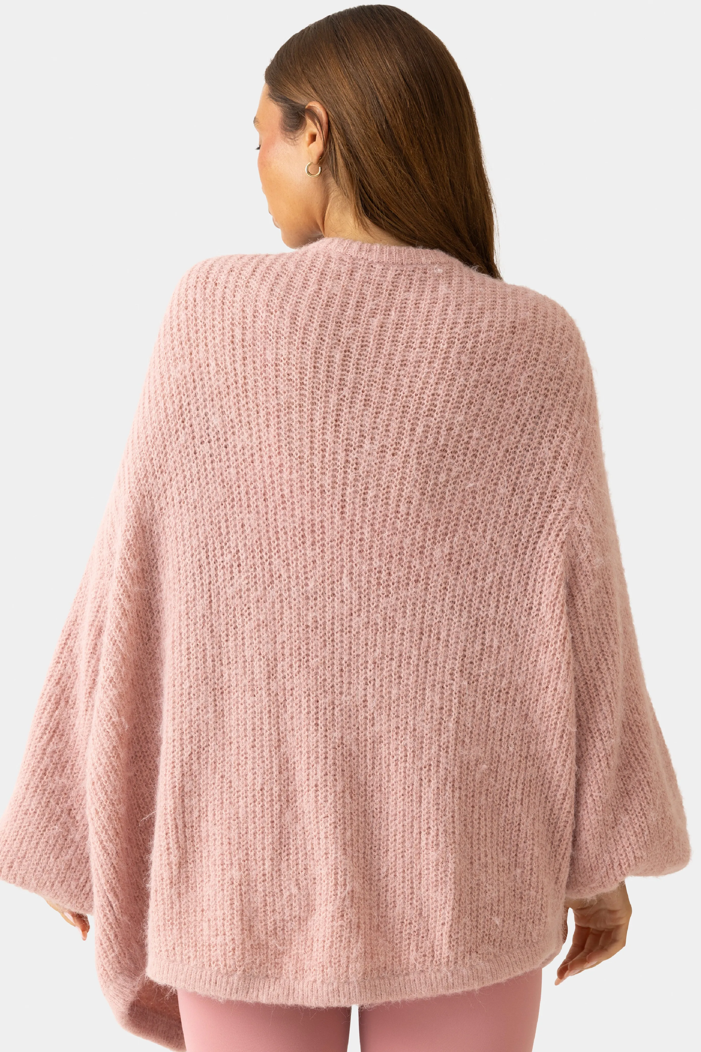 Soft Knit Cardigan in Soft Pink sold by Bo + Tee product image thumbnail 2